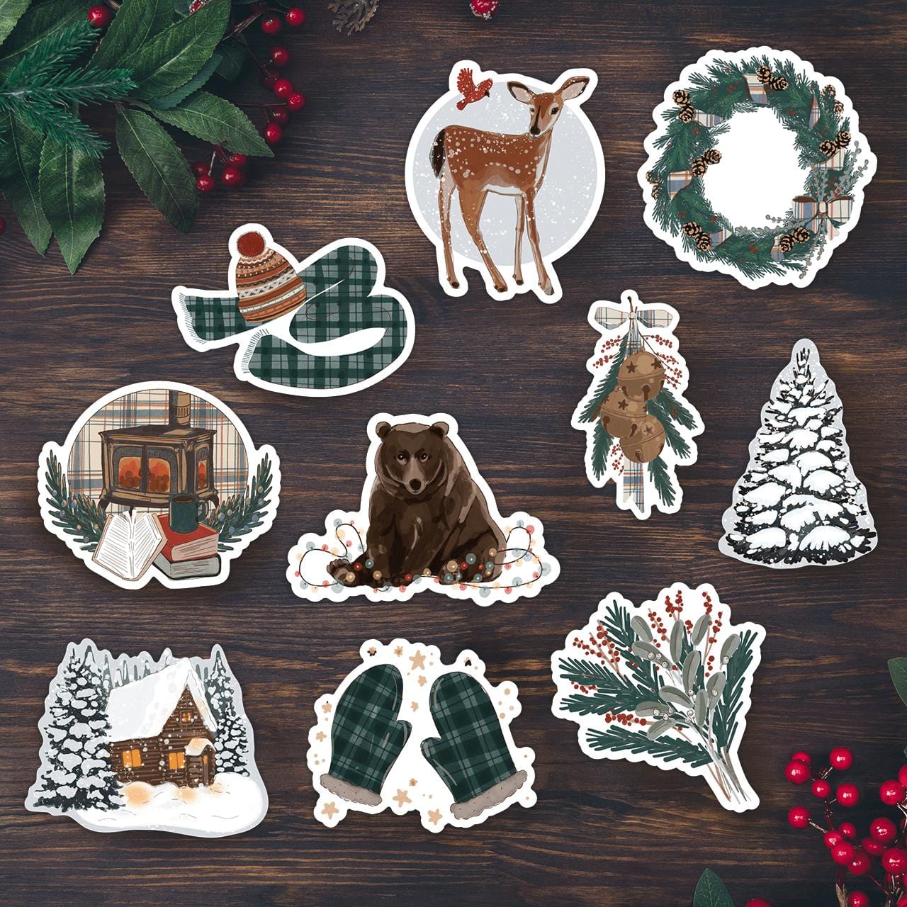  Winter Sticker 10 Pack、mySite、ghnorth