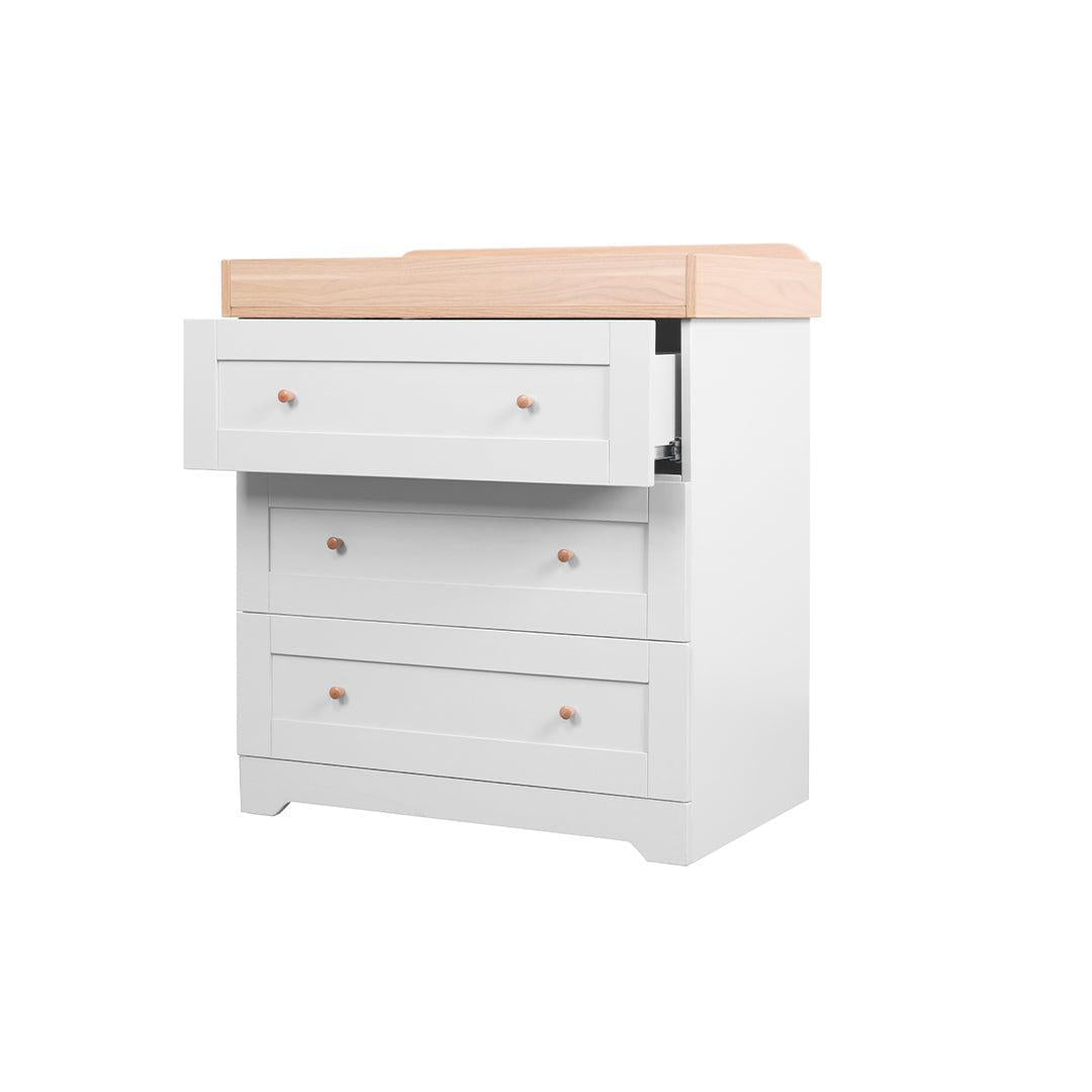  Tutti Bambini Rio Chest Changer - Dove Grey/Honey Oak、mySite、merchandisen
