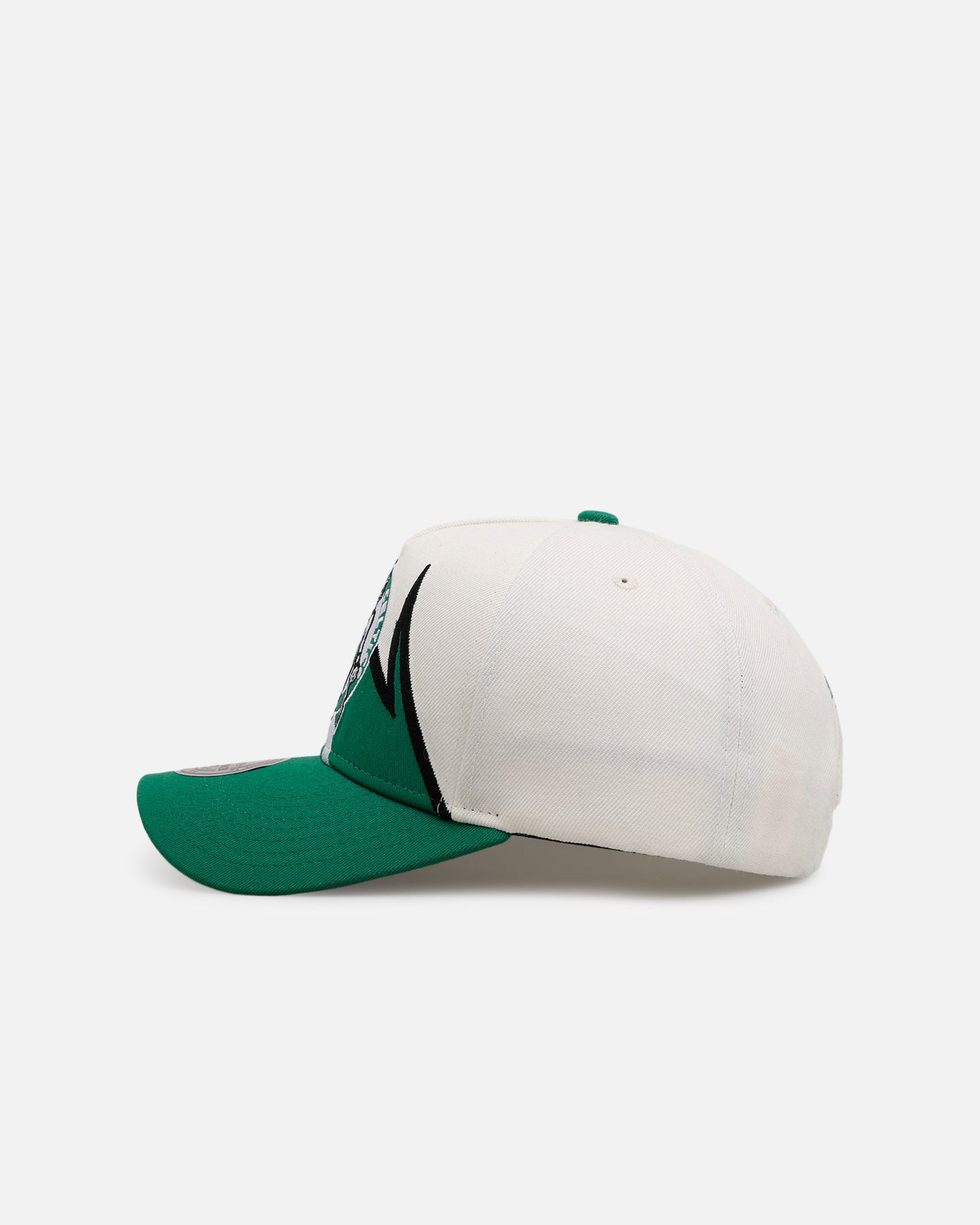 Mitchell & Ness Boston Celtics 'Shark Tooth' Pro Pinch Snapback Cream/Green、mySite、zt4zffjzw