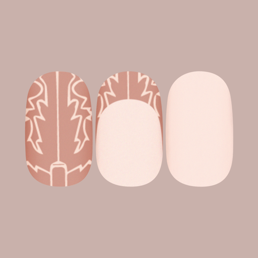 Cowboy Boot Chrome | Short | Round - Tab Press-On、mySite、solidvoid