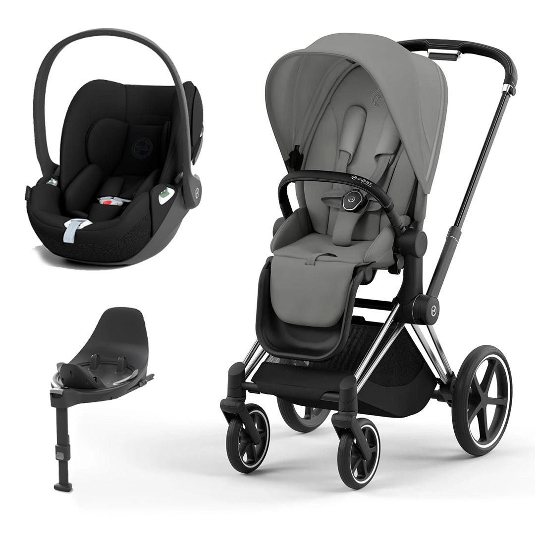  CYBEX Priam Cloud T Travel System - Mirage Grey、mySite、merchandisen