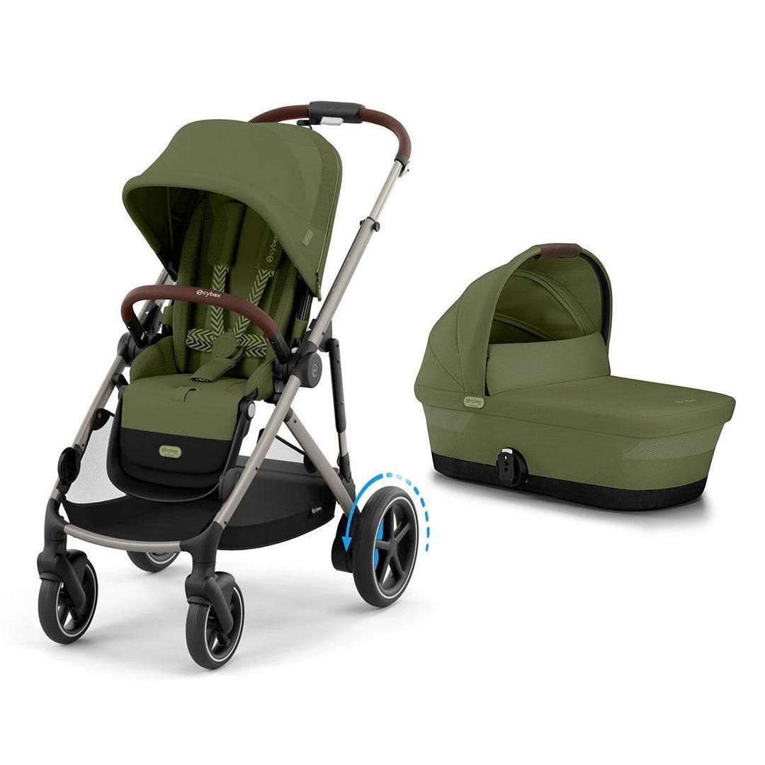  CYBEX eGazelle S Pushchair - Moss Green、mySite、merchandisen