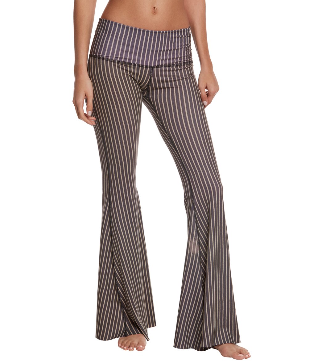 Teeki Dust & Gold Bell Bottom Yoga Pants、mySite、noshort