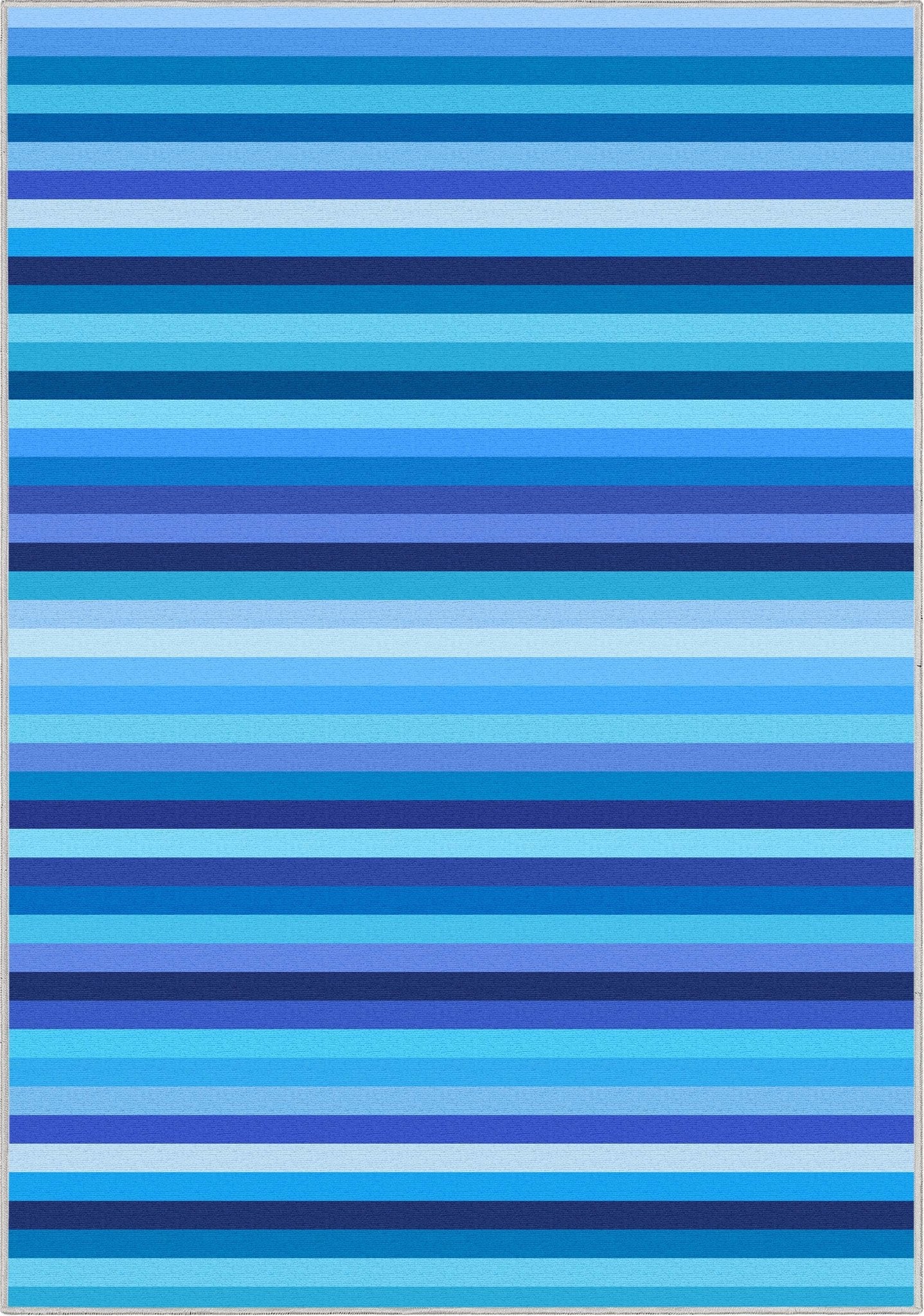Crayola Stripe Blue Area Rug By Well Woven、mySite、gigharbornorthrealestate