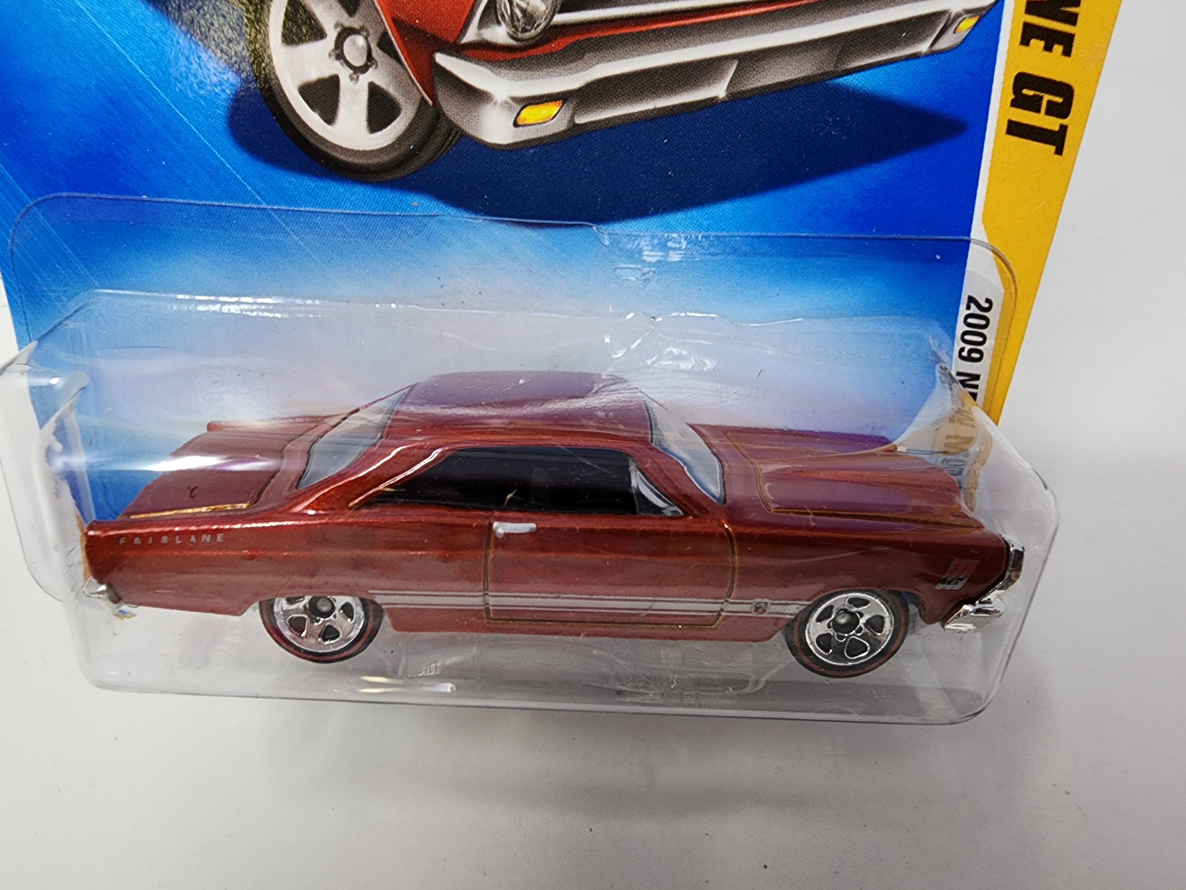 '66 Ford Fairlane GT #31 * Red * Hot Wheels 2009 Walmart Redline Tires、mySite、hgirdovlk