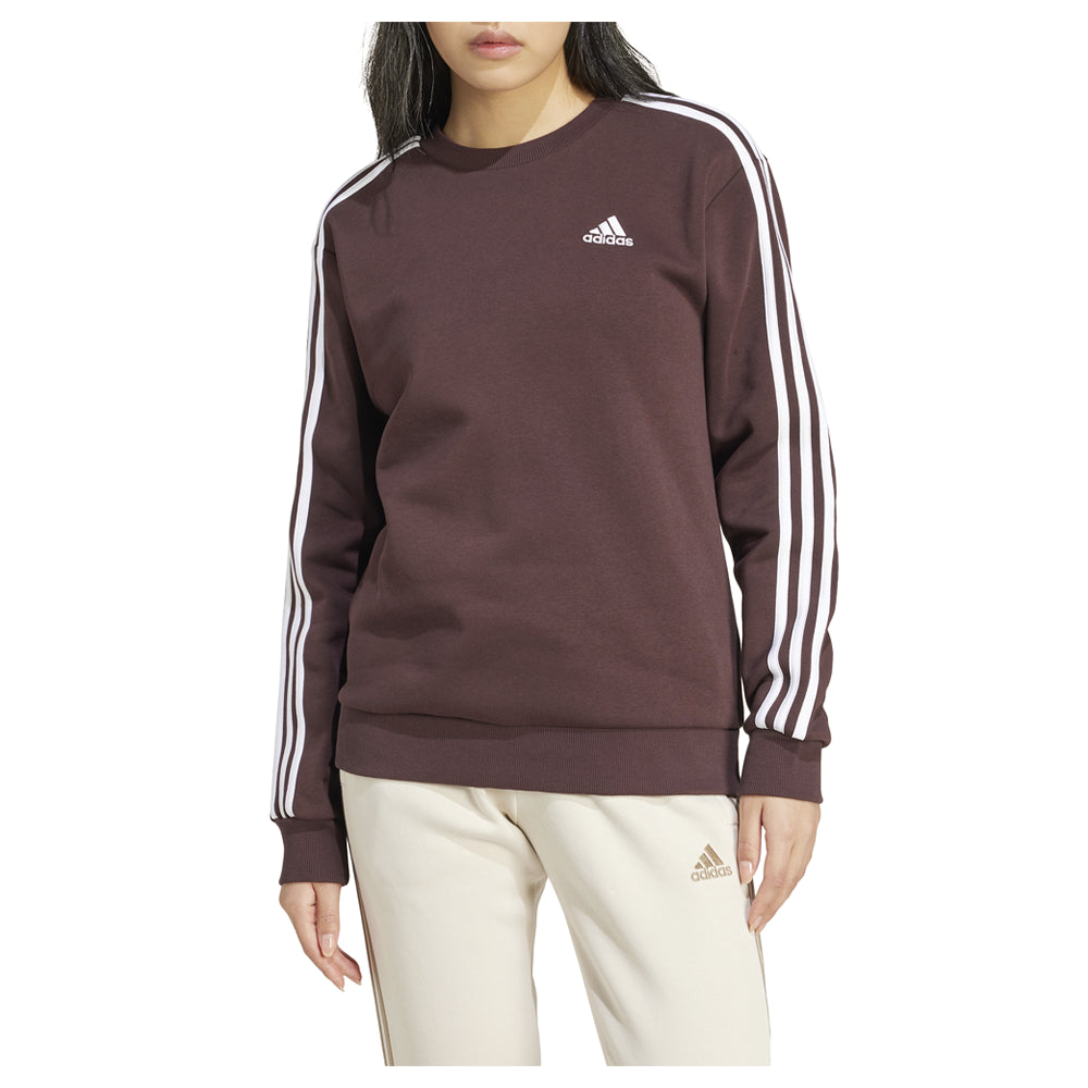 Essentials Striped Fleece Crew Neck Sweatshirt、mySite、gtrtttuynbv