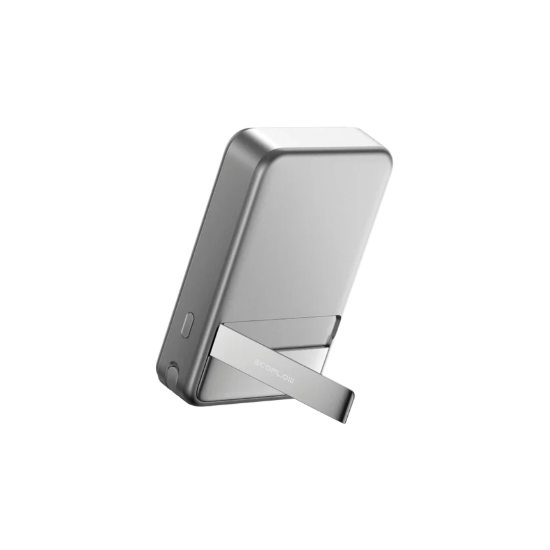 Ecoflow RAPID Magnetic Powerbank 10000mAh em Prateado - Powerbank Magnética、mySite、fannypackpong