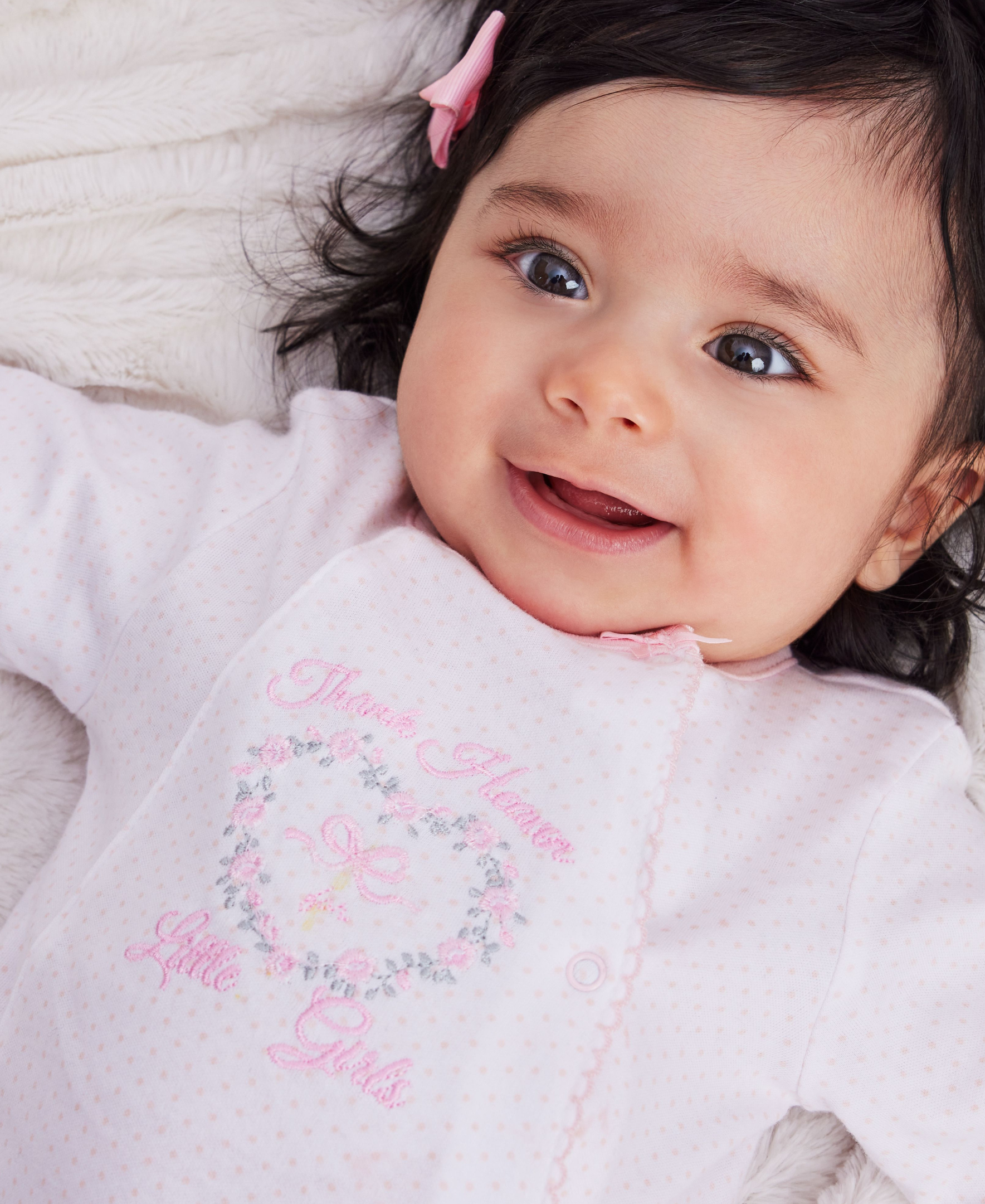  Thank Heaven For Little Girls Footed One-Piece (Headband not included)、mySite、layawaytickets