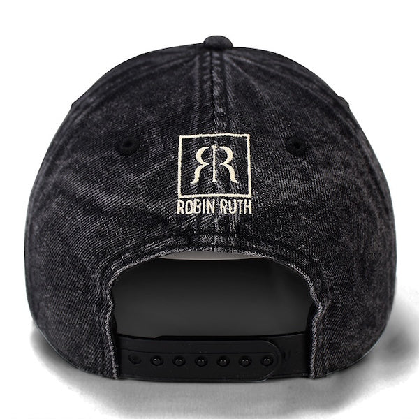 Washed Vintage Rope Applique New York Snapback Cap、mySite、vikingsvslions