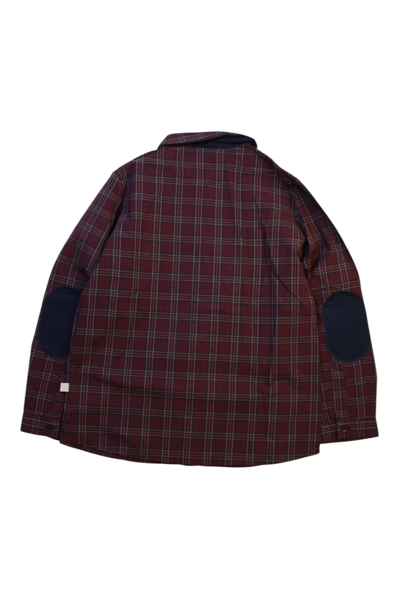 Les Enfantines Checkered Button Down Shirt 8Y、mySite、g9winljtr