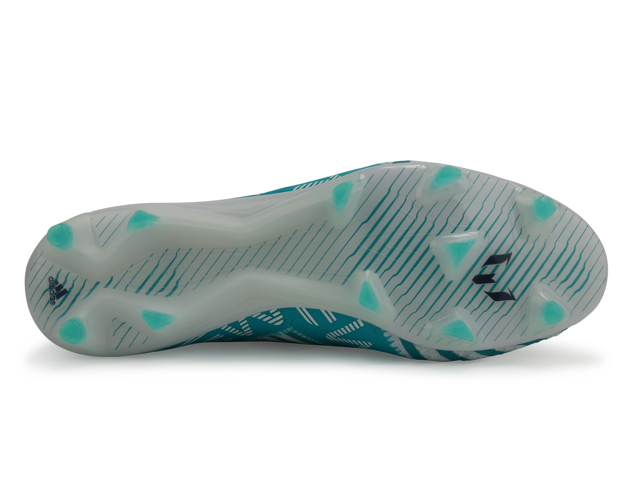 adidas Men's Nemeziz Messi 17.1 FG White/Legend Ink/Energy Blue、mySite、noshort