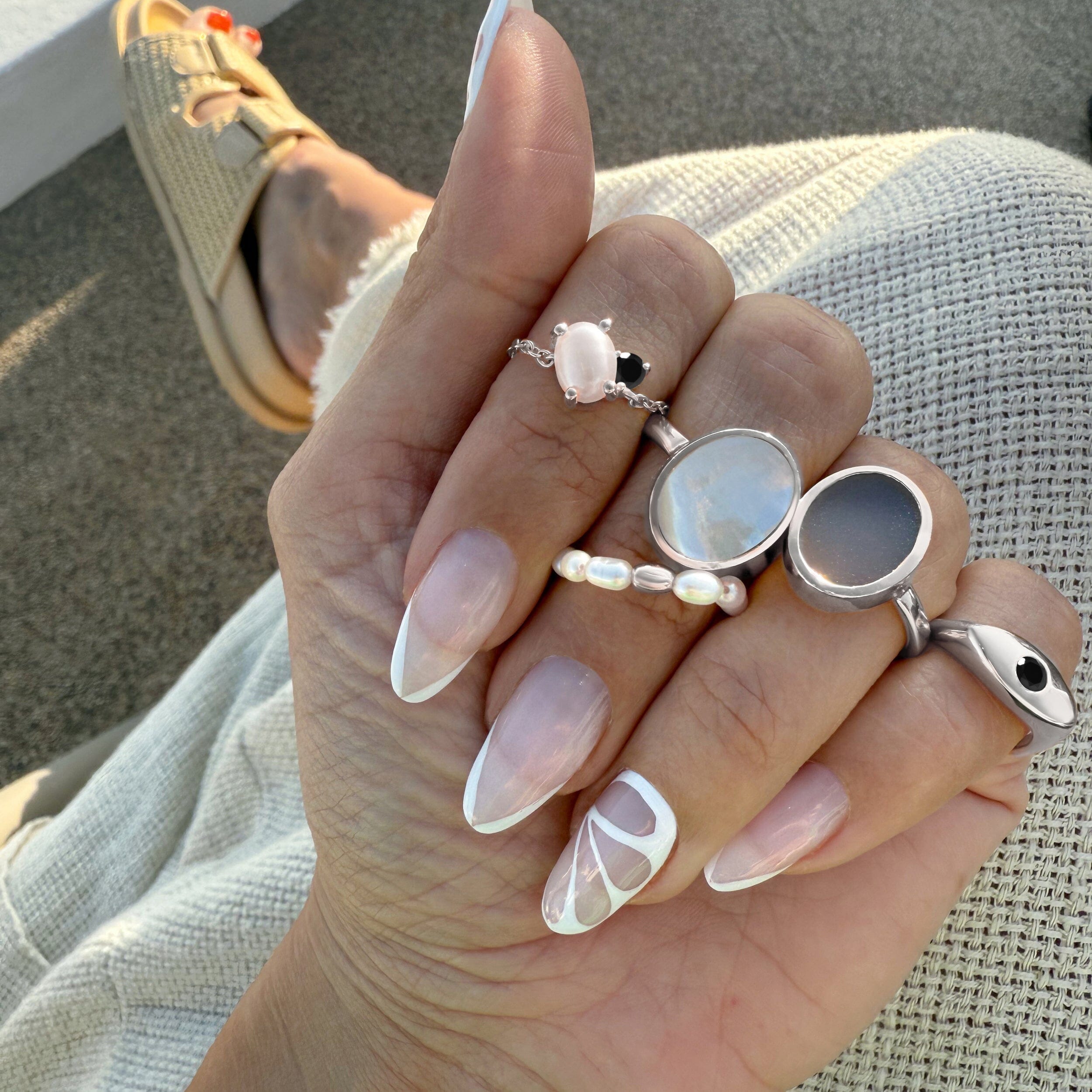 Black Obsidian Pinky Ring - Signet Noire、mySite、hinf8tx79