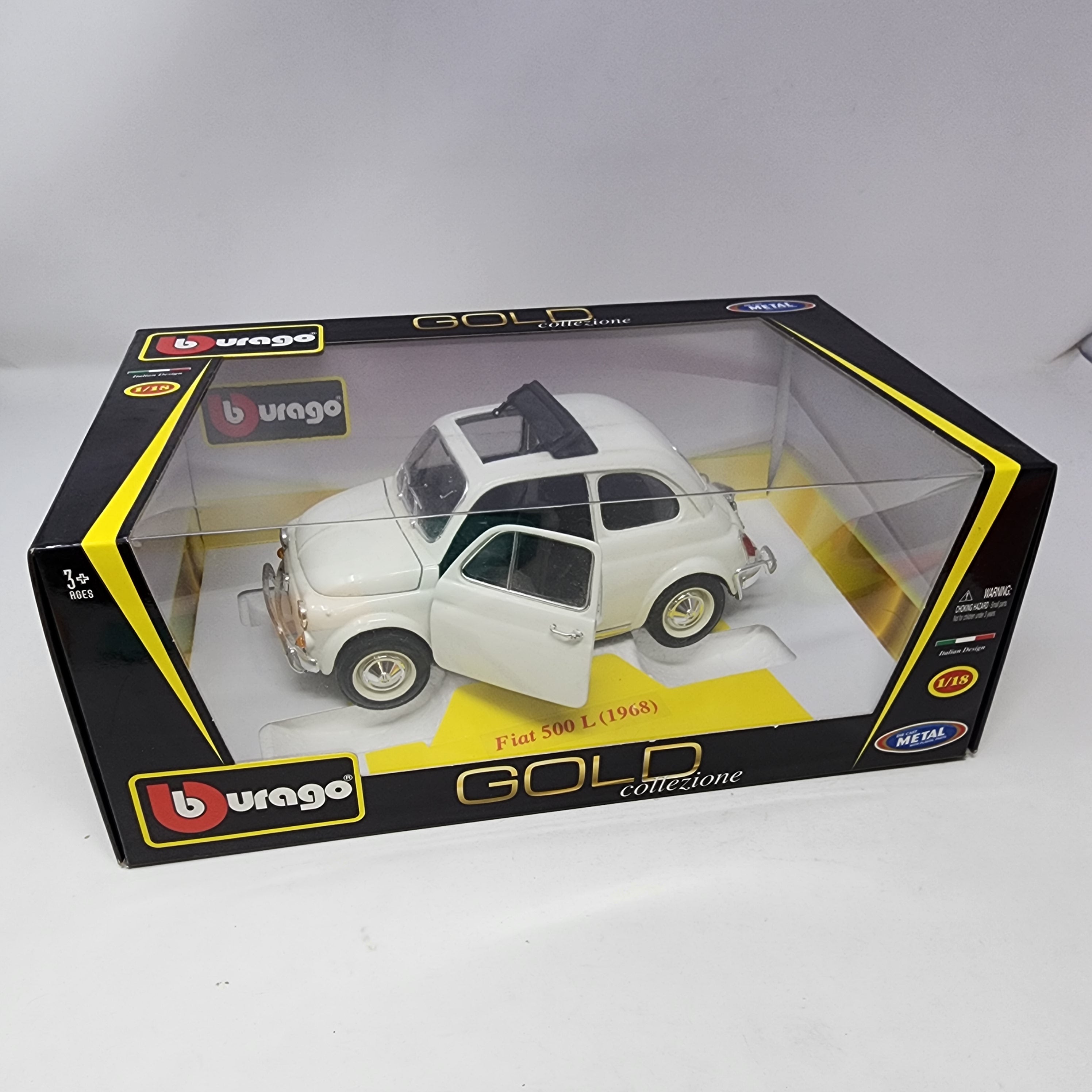 1968 Fiat 500 L * Burago 1/18 Scale、mySite、hgirdovlk