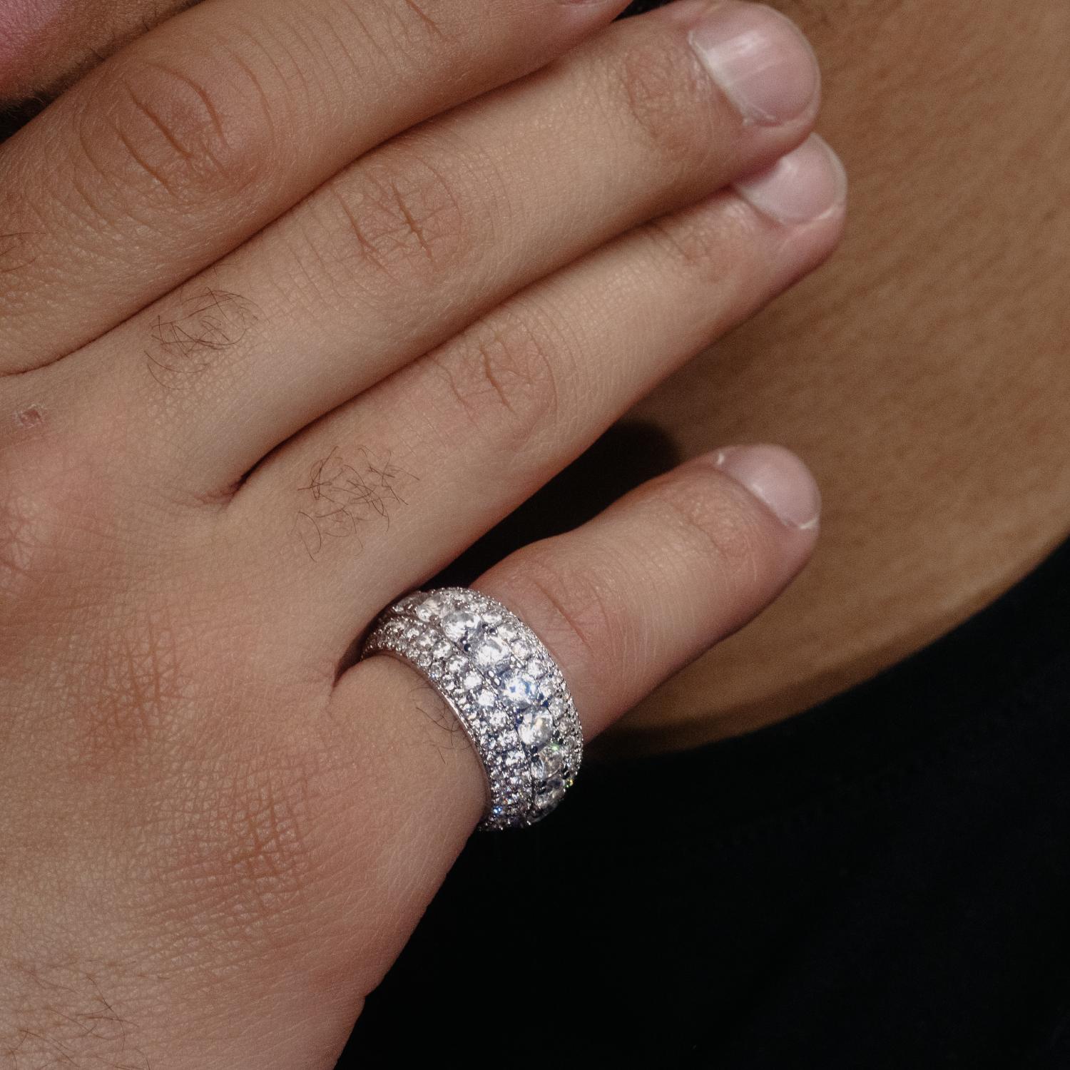 VVS 5-Layer Ring 14K Gold、mySite、hinf8tx79