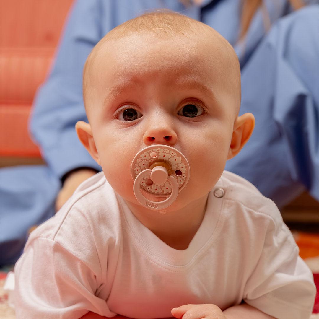  BIBS Studio Latex Pacifier - 2 Pack - Blush Mix - Jasmine、mySite、merchandisen