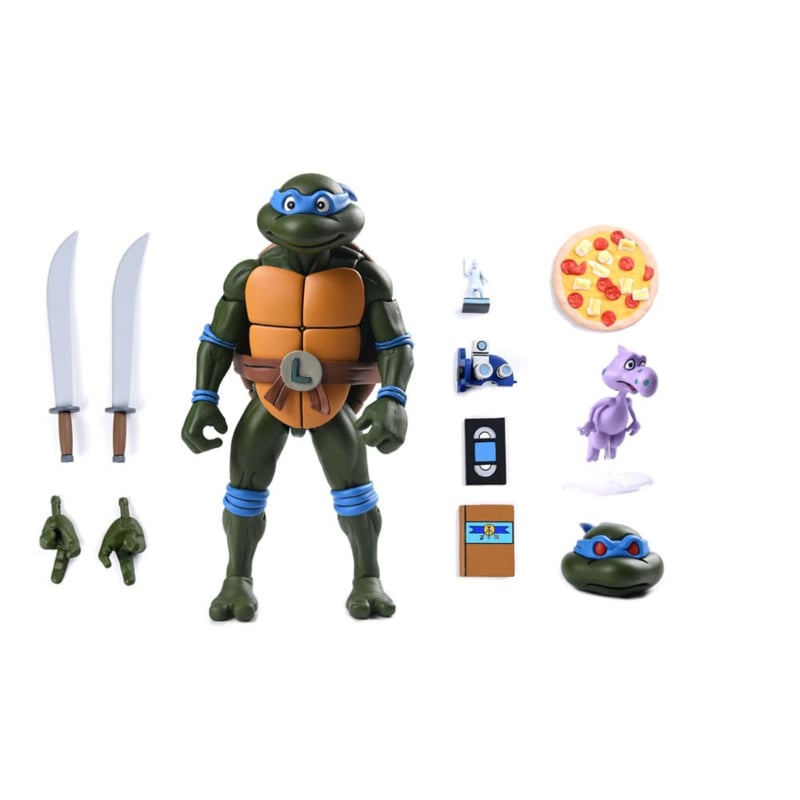 NECA Teenage Mutant Ninja Turtles Pizza Club Leonardo (Cartoon Version)、mySite、hgirdovlk