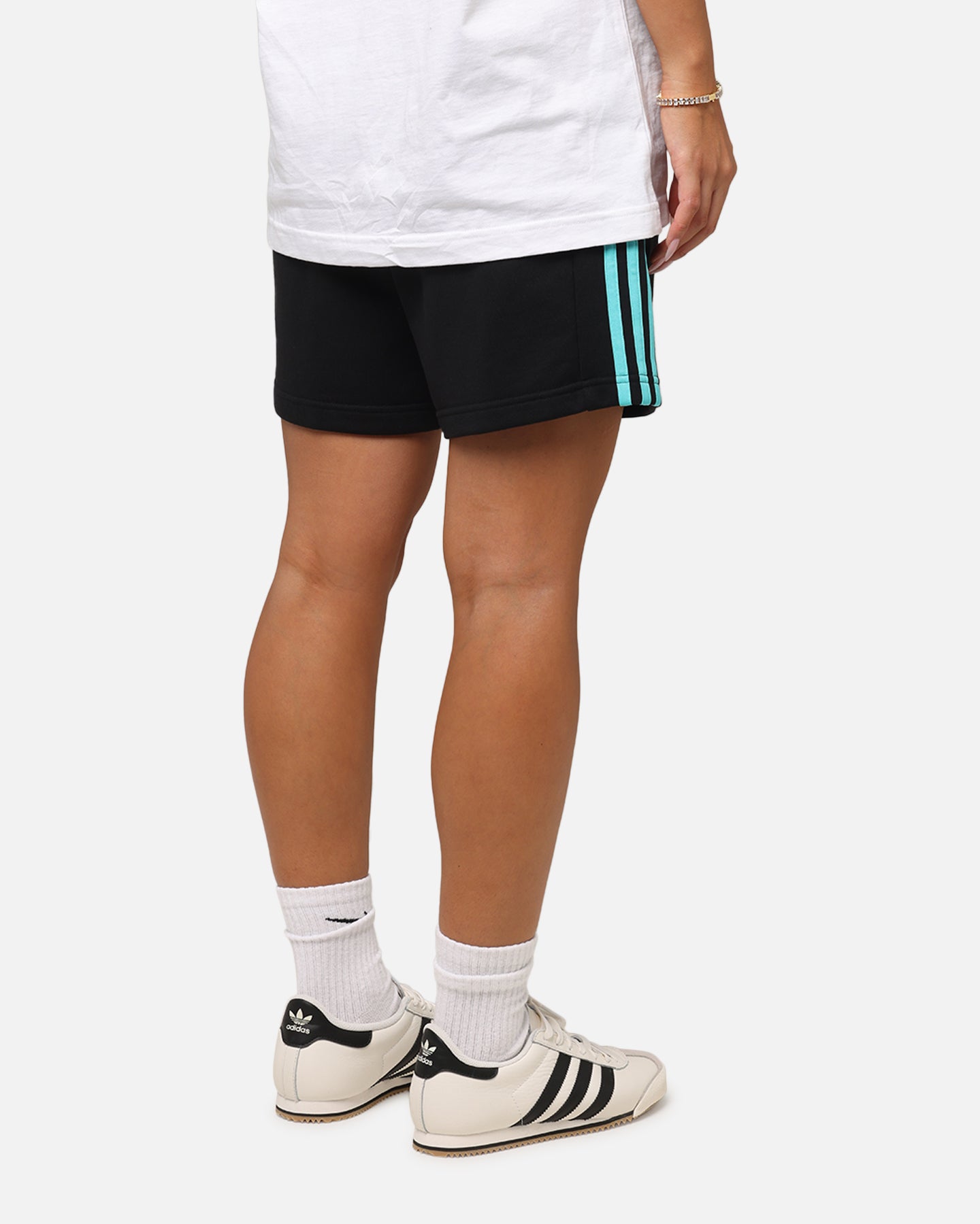 adidas x Mercedes-AMG PETRONAS Formula One F1 DNA Shorts Black/White、mySite、zt4zffjzw