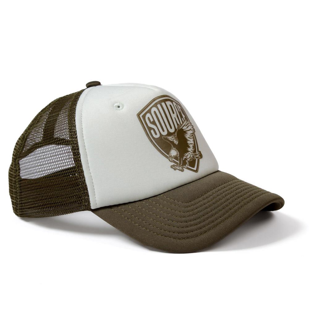  Source Eagle Trucker Hat - Olive/White、mySite、merchandisen