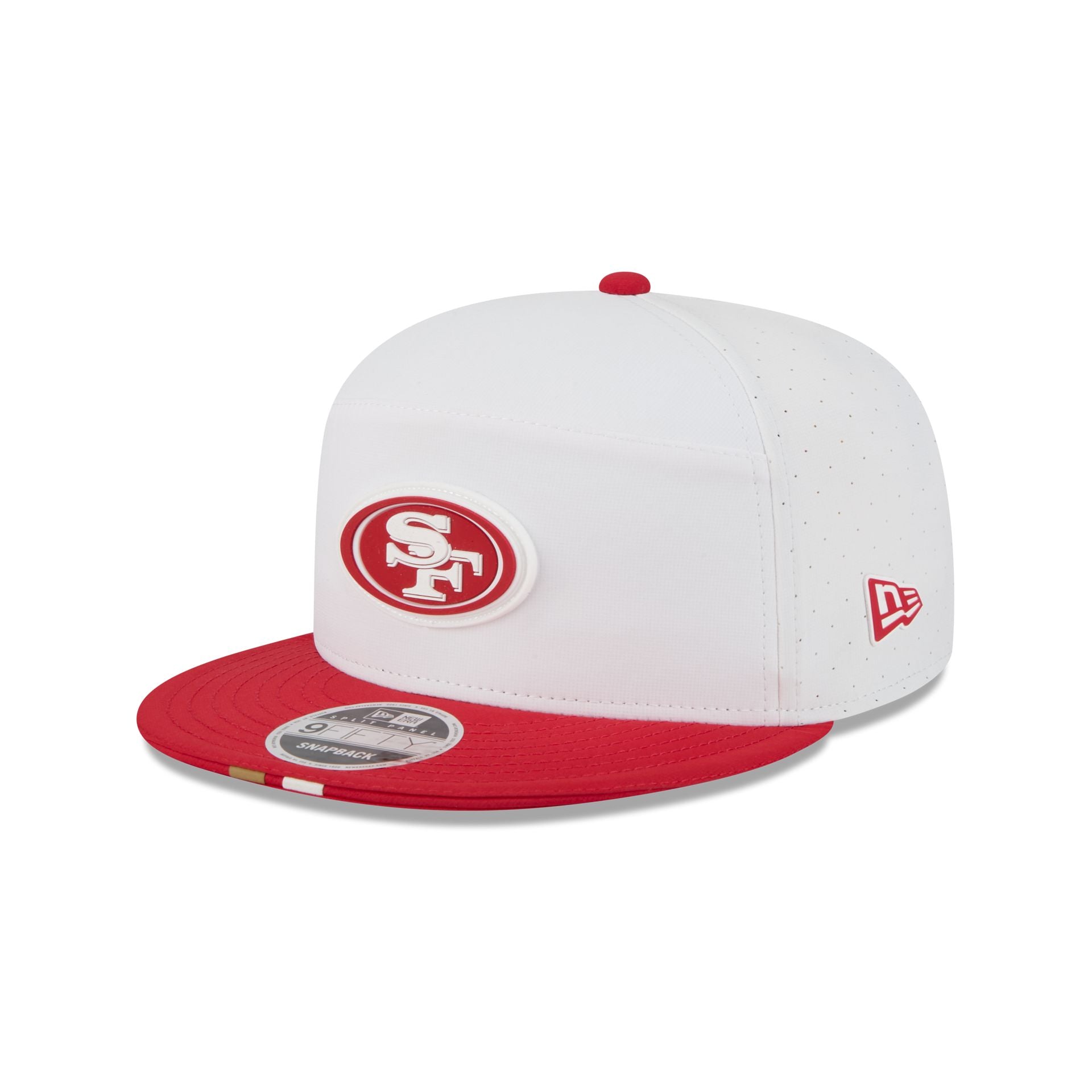 San Francisco 49ers 2025 Training Split Panel 9FIFTY Snapback Hat、mySite、vikingsvslions