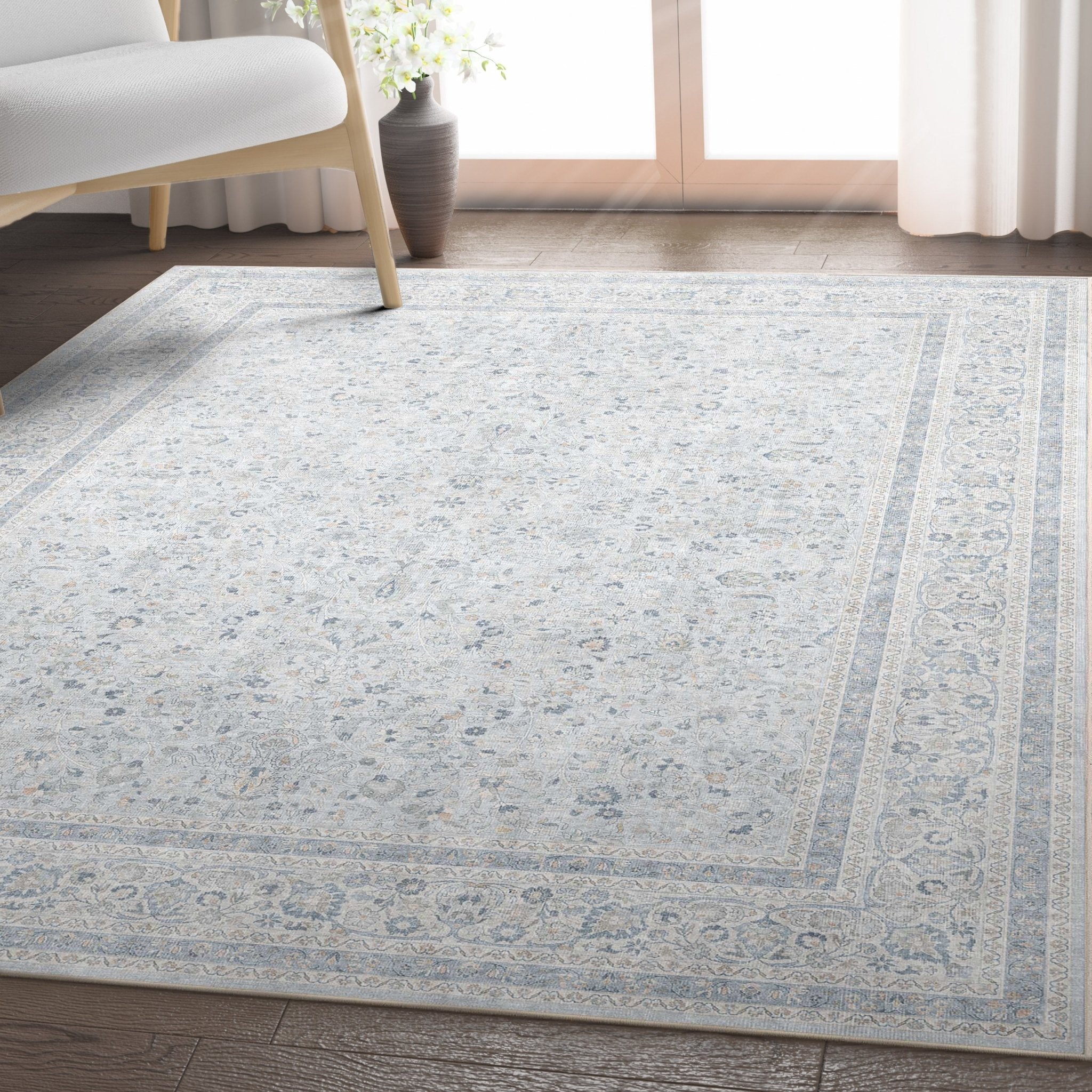Beirut Floral Rug – High-Density Modern Design、mySite、gigharbornorthrealestate