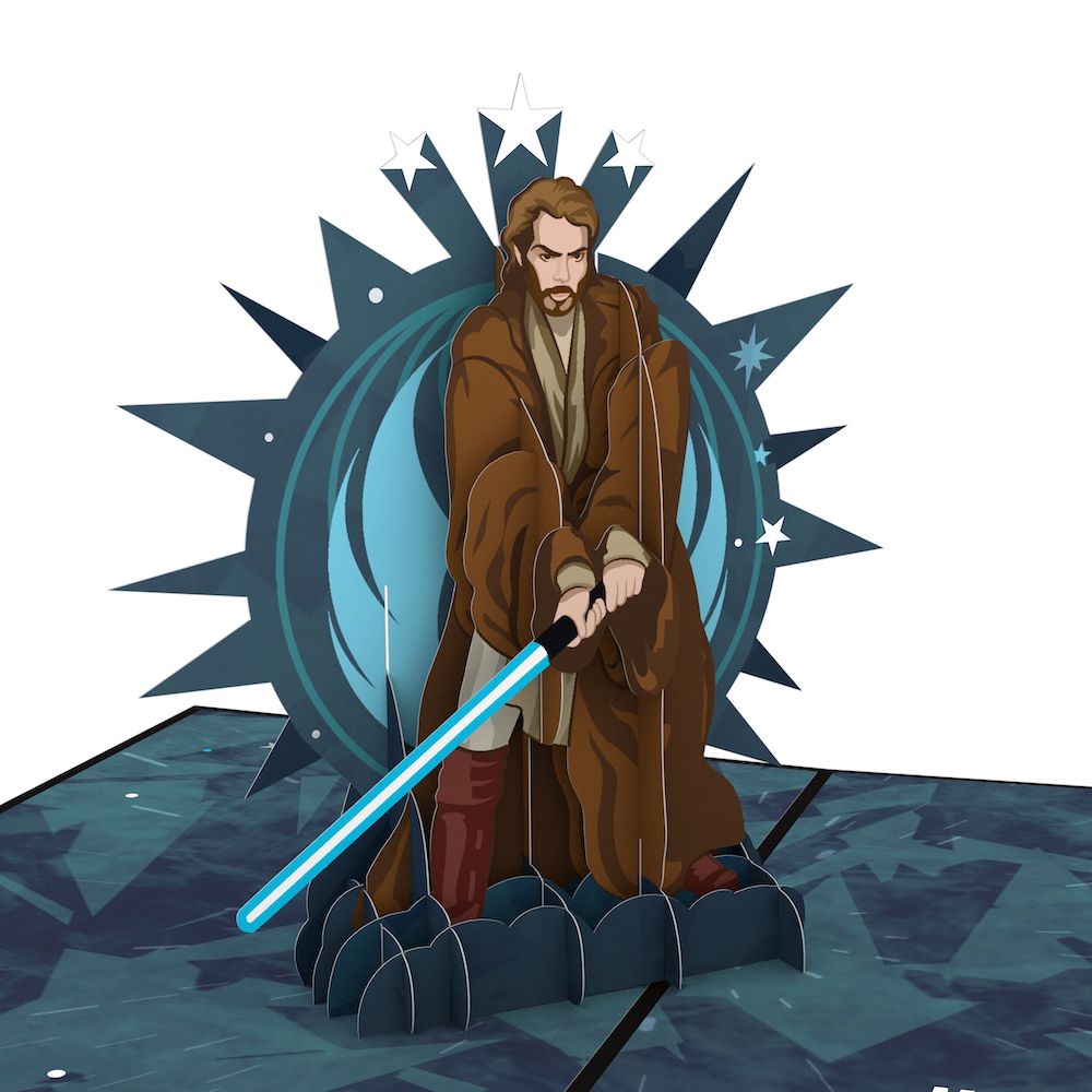 Star Wars™ Obi-Wan Kenobi™ Jedi Birthday Pop-Up Card、mySite、solidvoid