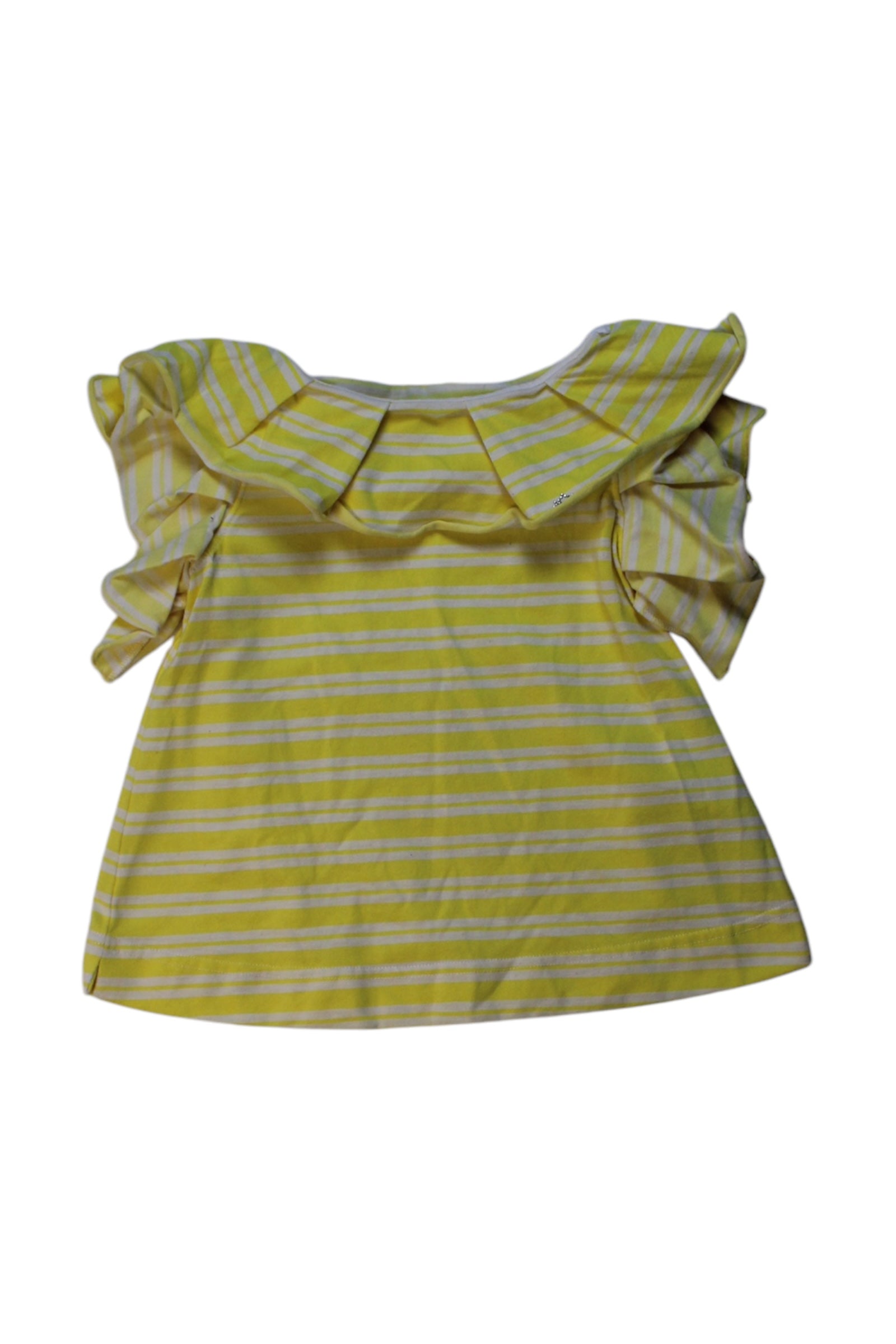Nanos Ruffled Striped Top 5T、mySite、g9winljtr
