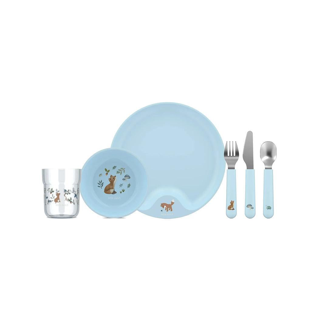  Little Dutch Set Childrens Dinnerware Mepal Mio 6pcs - Blue、mySite、merchandisen