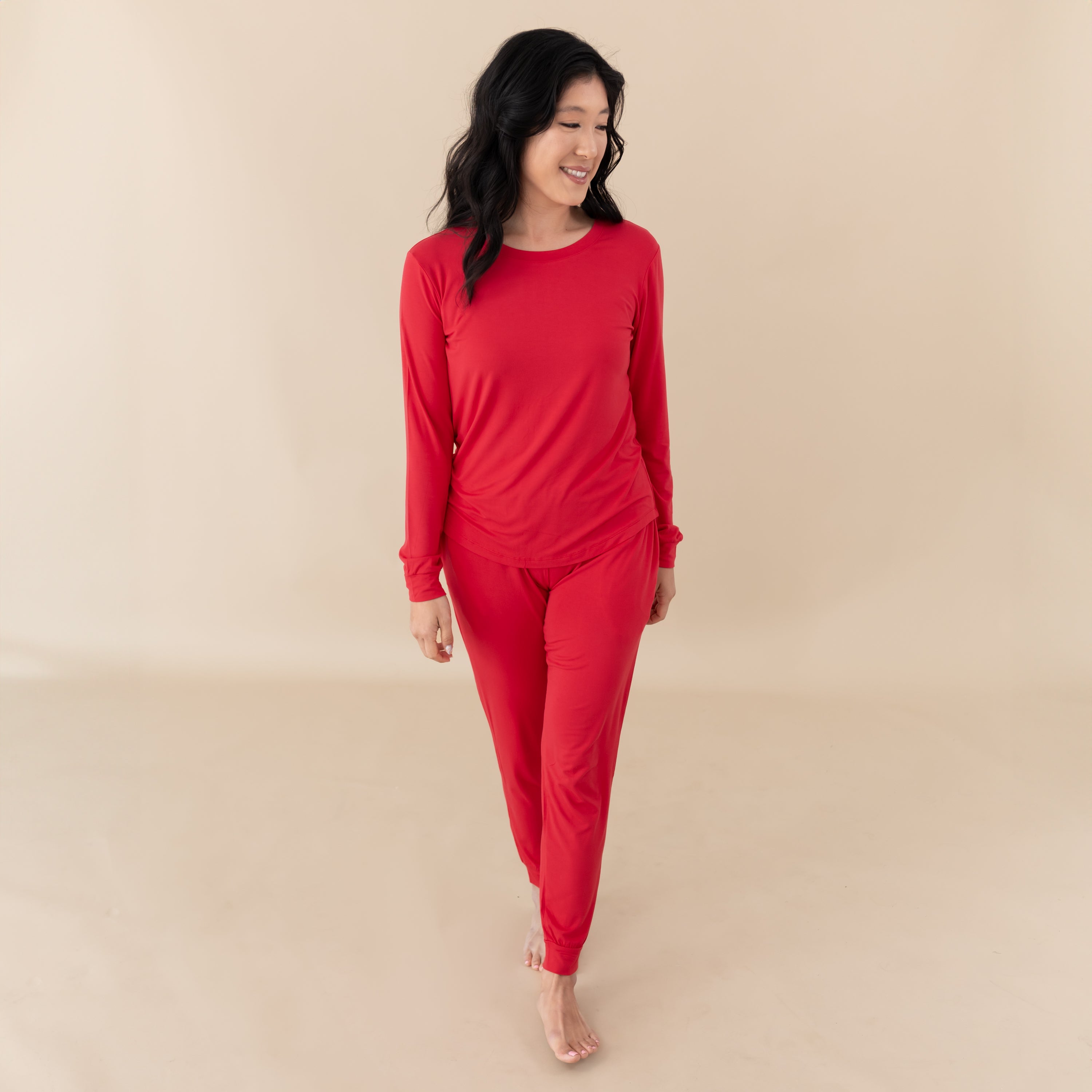  Women's Jogger Pajama Set in Cardinal、mySite、layawaytickets