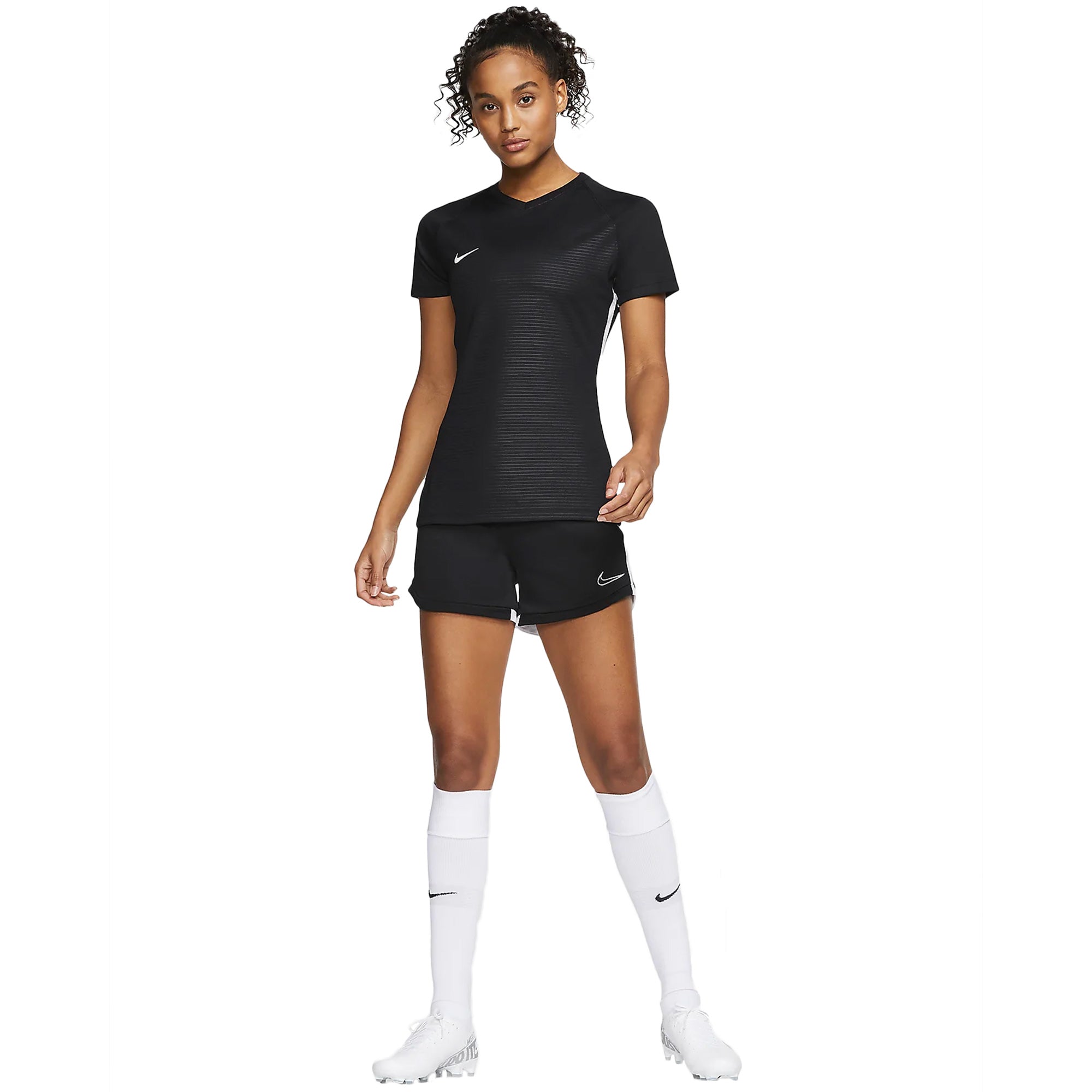 Nike Women's Tiempo Premier Jersey Black/White、mySite、noshort
