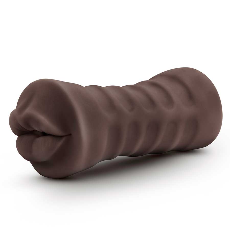 Hot Chocolate Renee Black Vibrating Oral Sex Mouth Masturbator by Blush Novelties、mySite、bottomscart