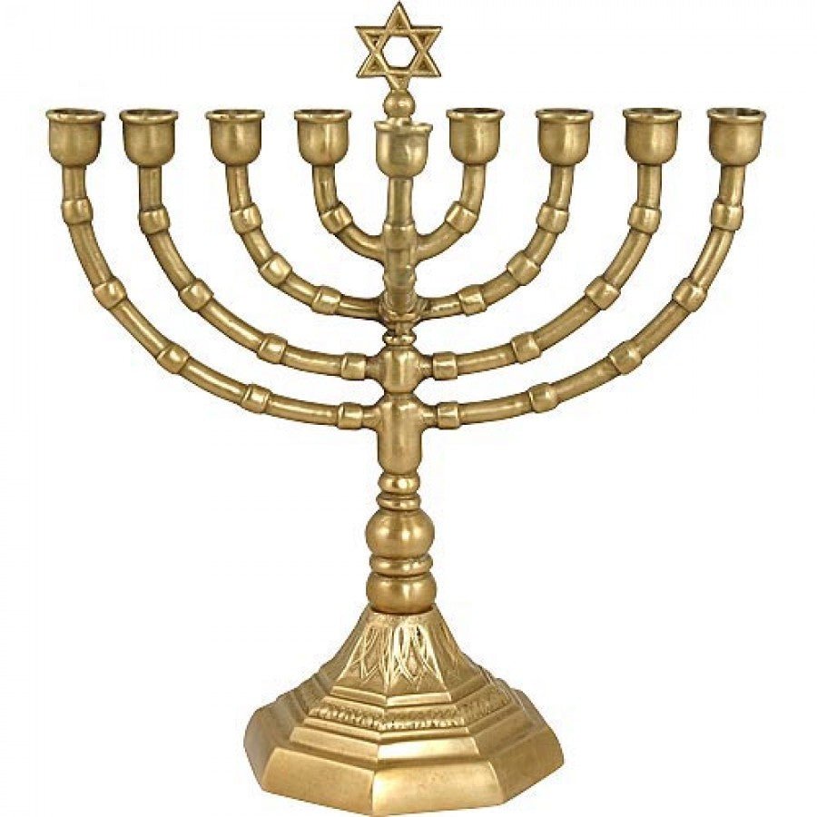  Star of David Brass Menorah、mySite、elrpsem3k