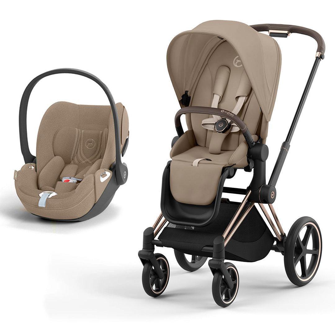  CYBEX Priam Cloud T Travel System - Cozy Beige、mySite、merchandisen