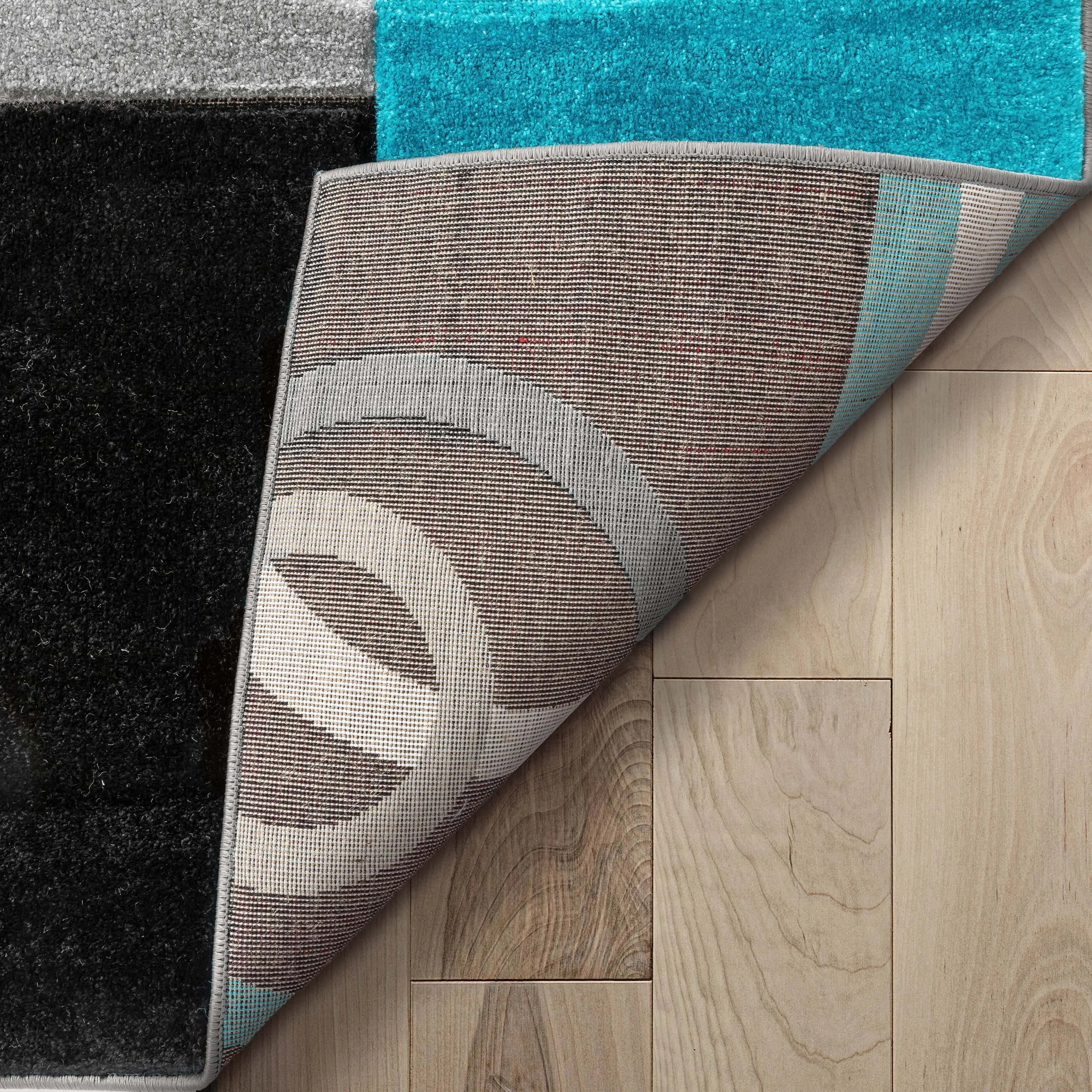 Galaxy Waves Blue Modern Rug、mySite、gigharbornorthrealestate