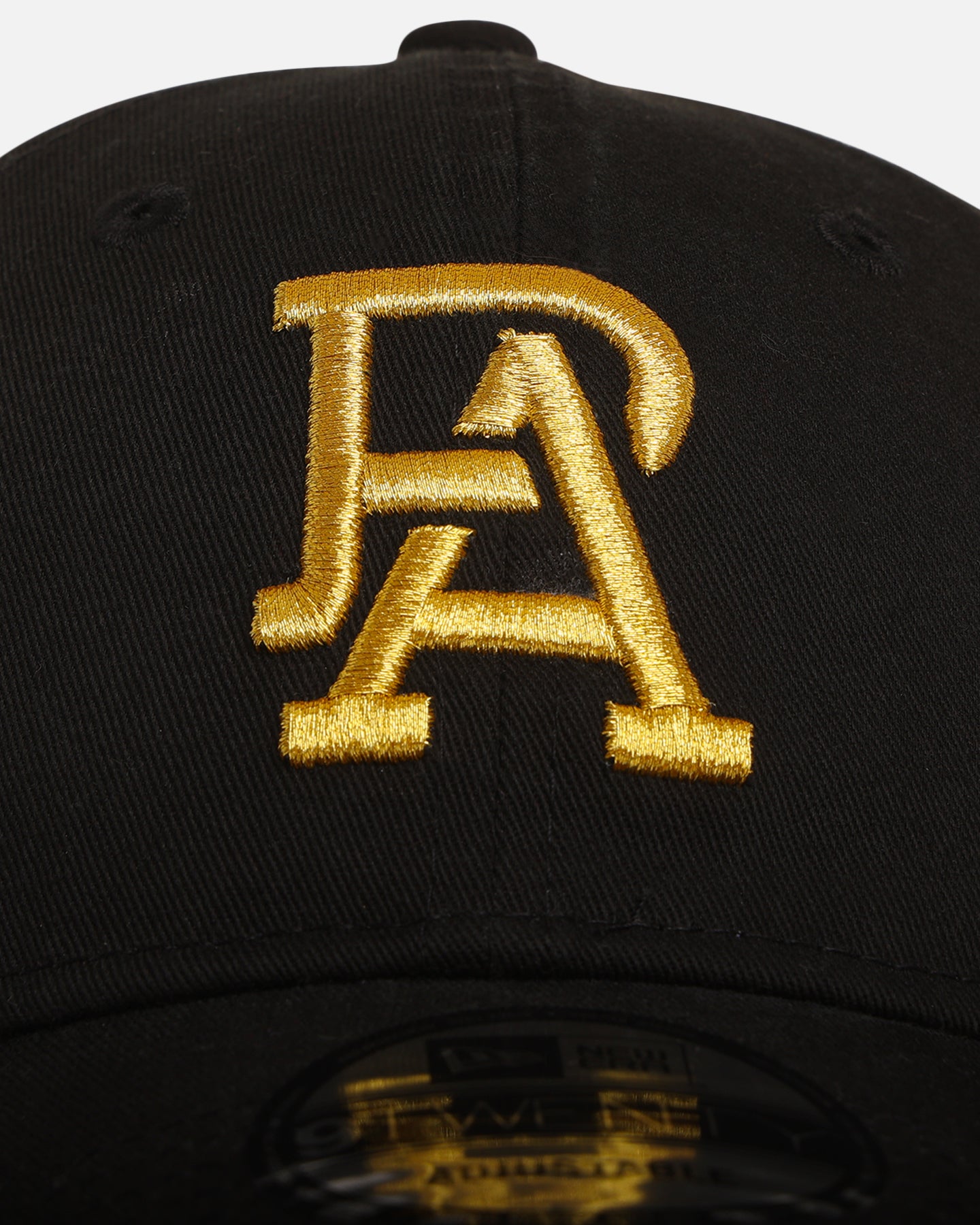 New Era Port Adelaide Football Club 'AFL Black & Gold' 9TWENTY Strapback Black/Gold、mySite、zt4zffjzw