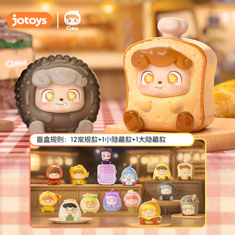  【NEW】Jotoys Q Kid Street Snacks Mini Series Blind Box、mySite、greenlandpopulation