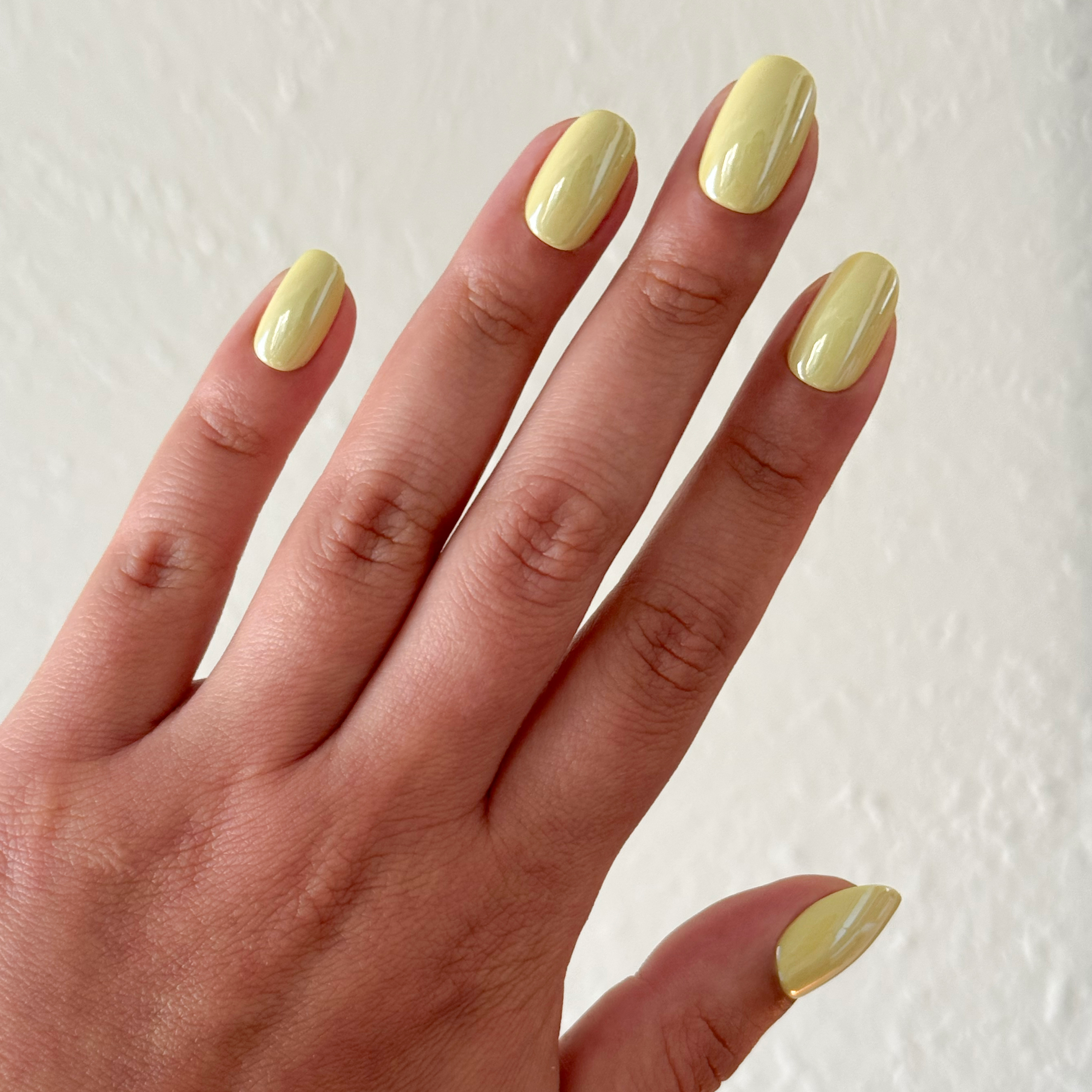 Citrus Chrome - Press-On | Short | Round、mySite、solidvoid