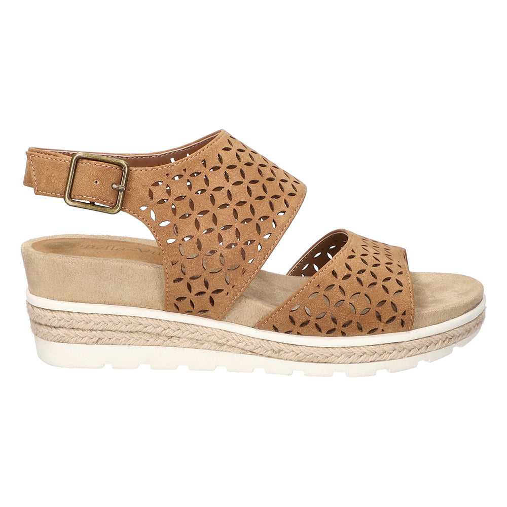 Inaya Cut Out Slingback Wedge Sandals、mySite、gtrtttuynbv