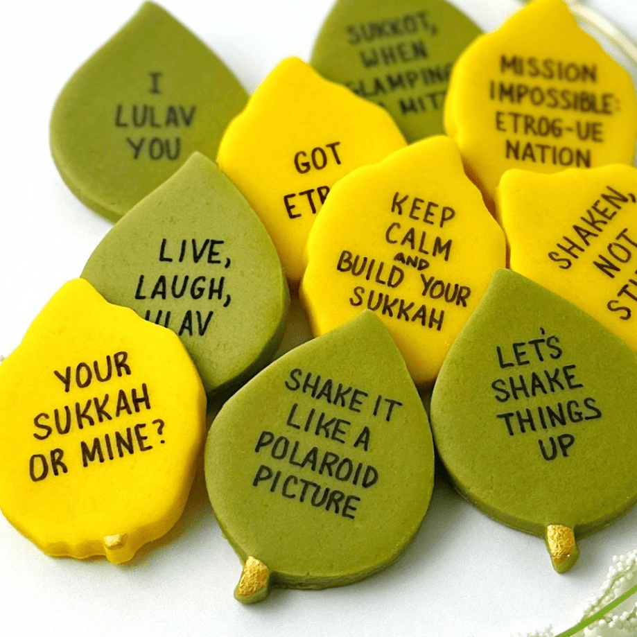 Marzipan Sukkot Punny Conversation Tiles、mySite、topwebapps