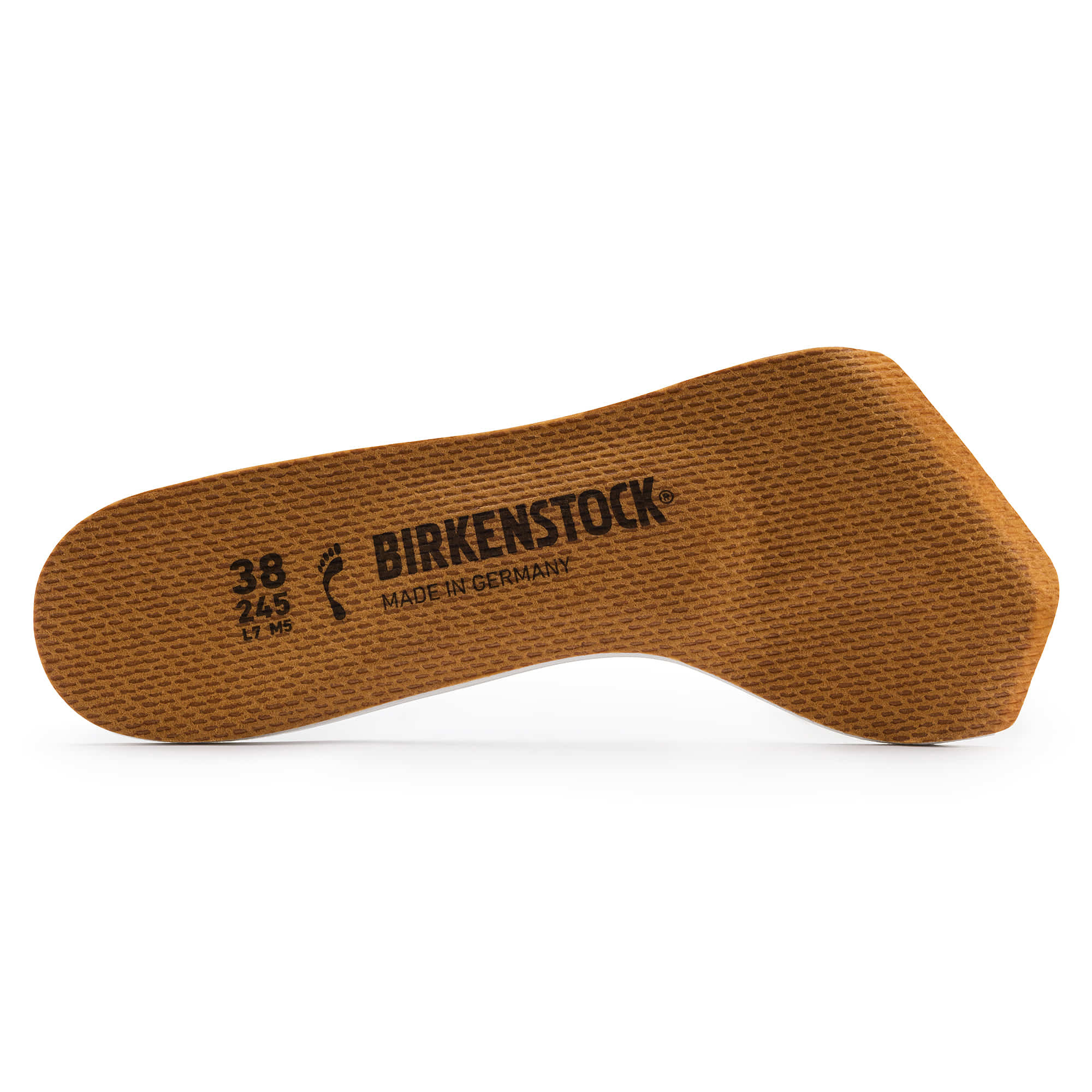 Fussbett sohle 3/4 Length Insole Birko-Tex Textile Brown、mySite、gtrtttuynbv