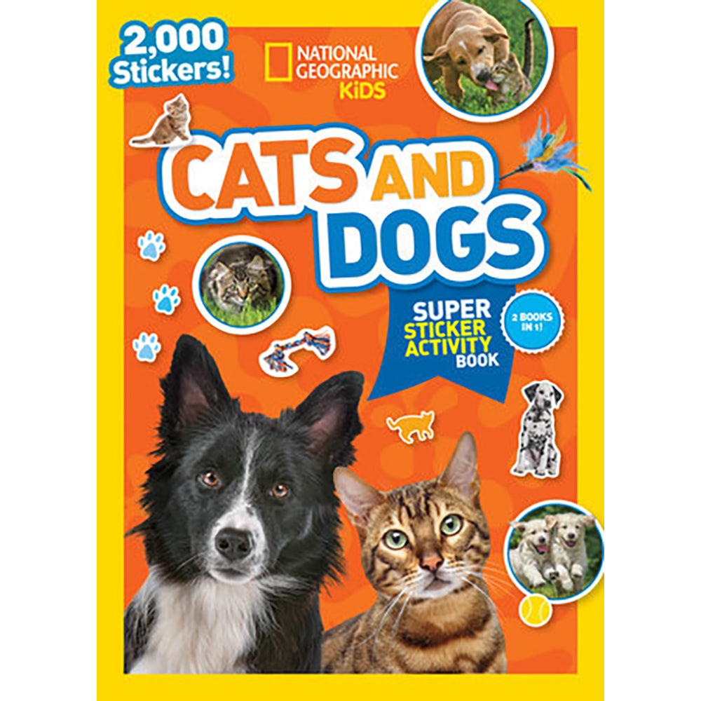  National Geographic Cats & Dogs Sticker Activity Book、mySite、ghnorth
