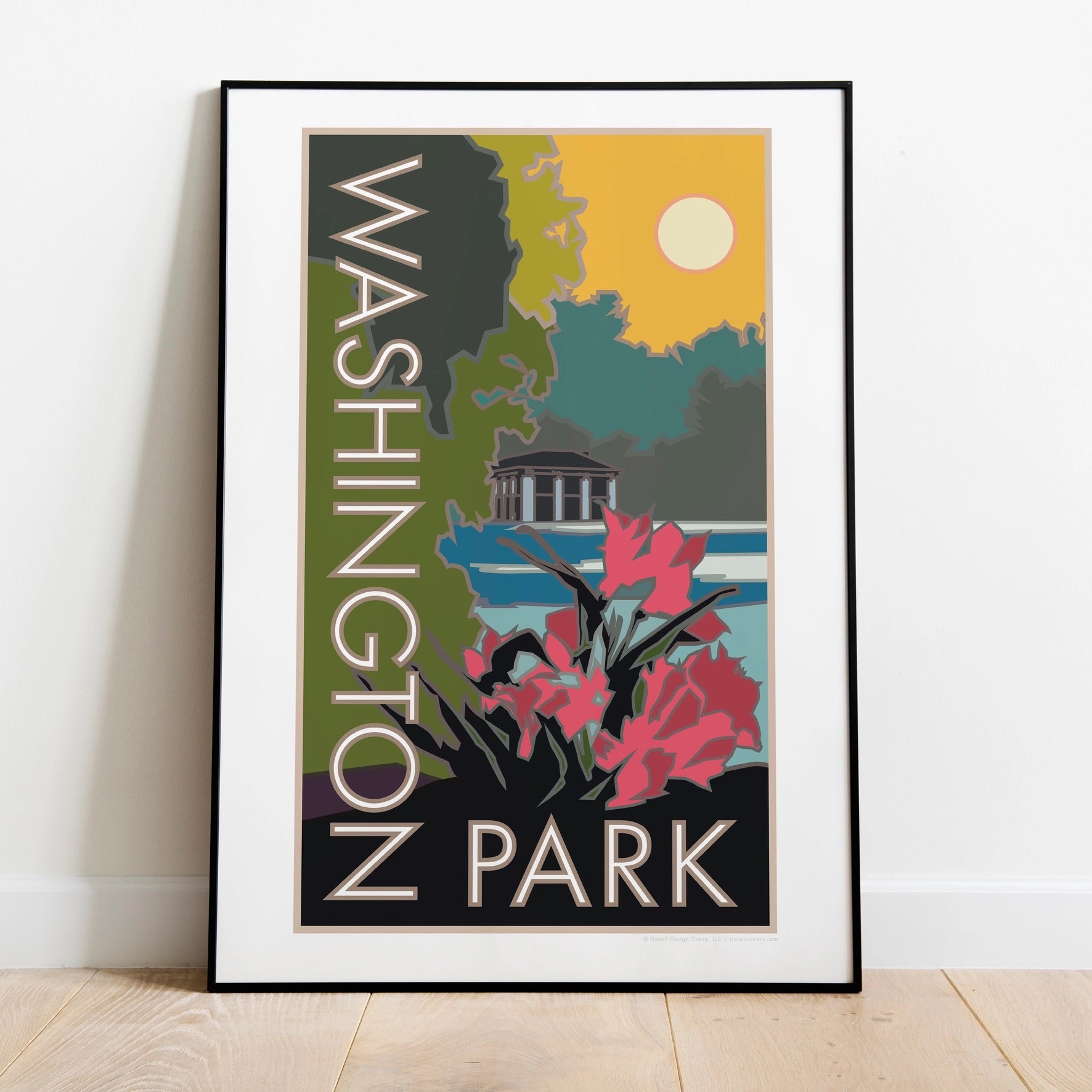 Washington Park, Denver, Colorado - Poster、mySite、g9winljtr