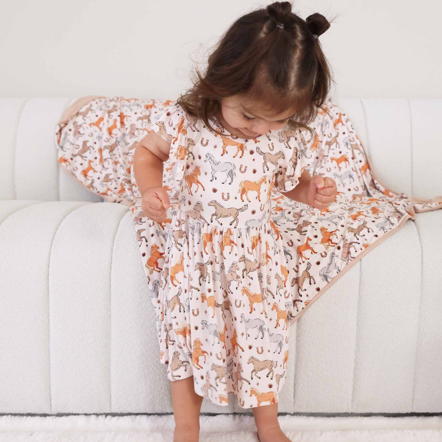  Ruffle Twirl Dress | P's Ponies、mySite、layawaytickets