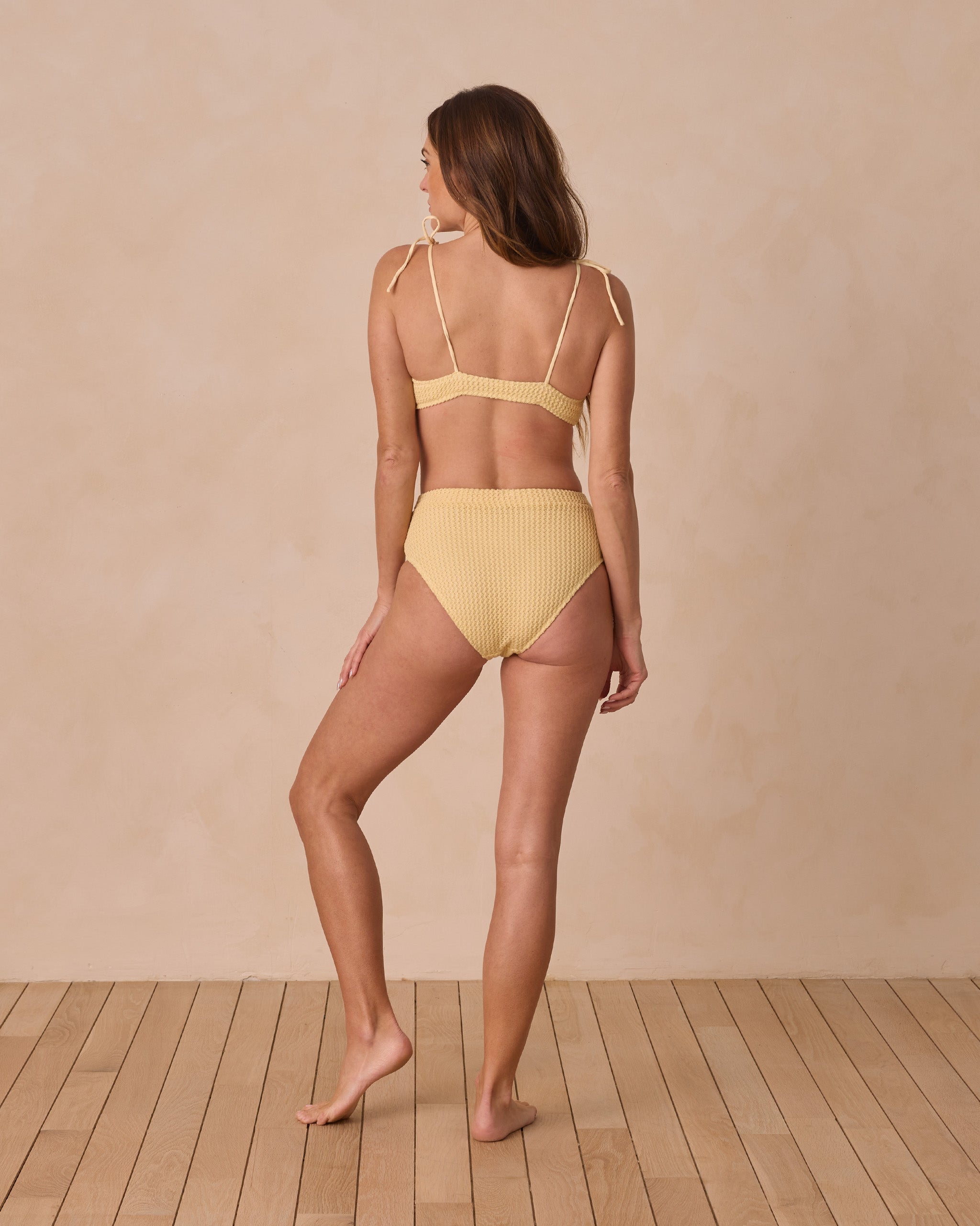  Banded High Cut Bikini Bottom | Yellow Crochet、mySite、layawaytickets