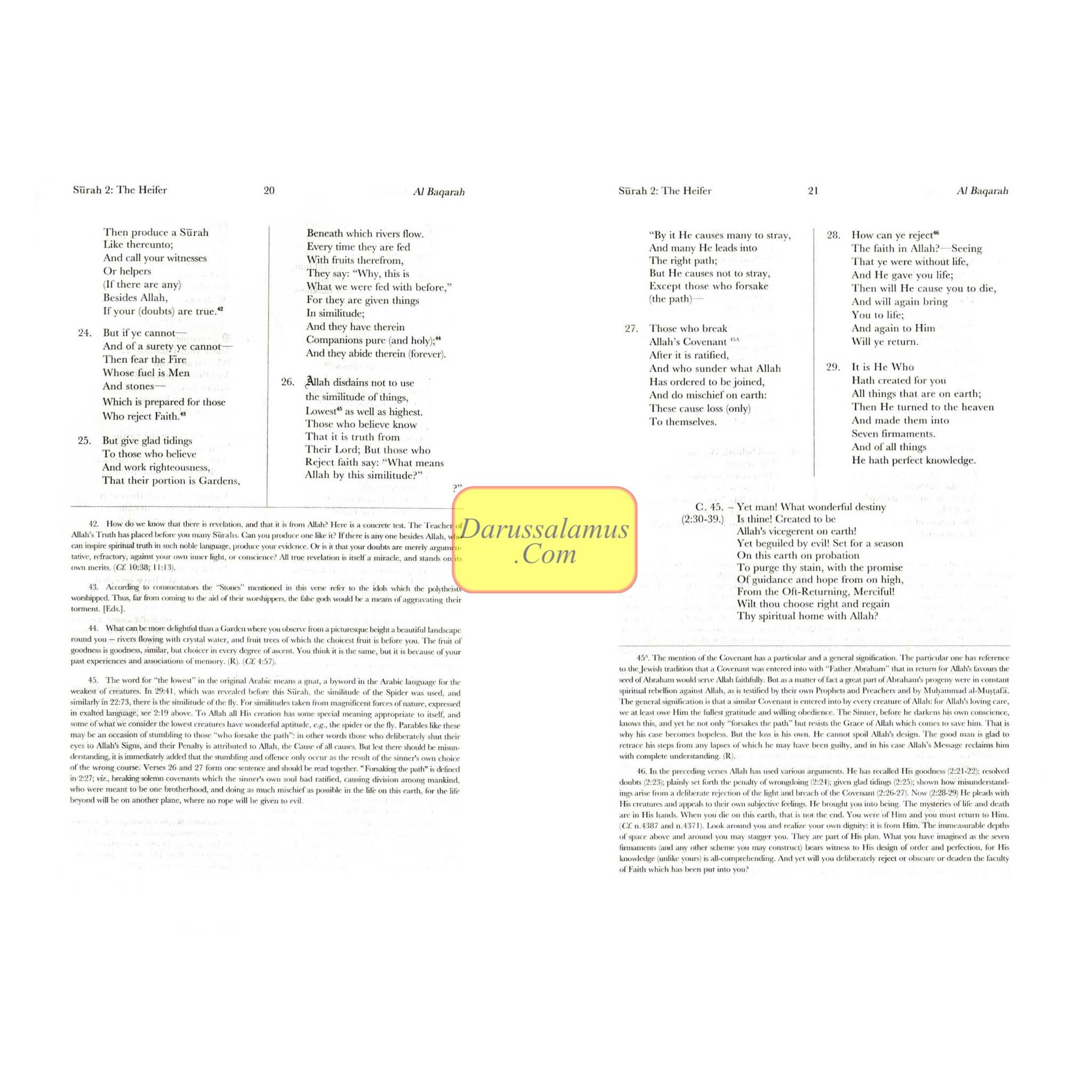 The Meaning of The Holy Qur'an: Explanatory English Translation, Commentary and Comprehensive Index By Abdullah Yusuf Ali、mySite、topwebapps