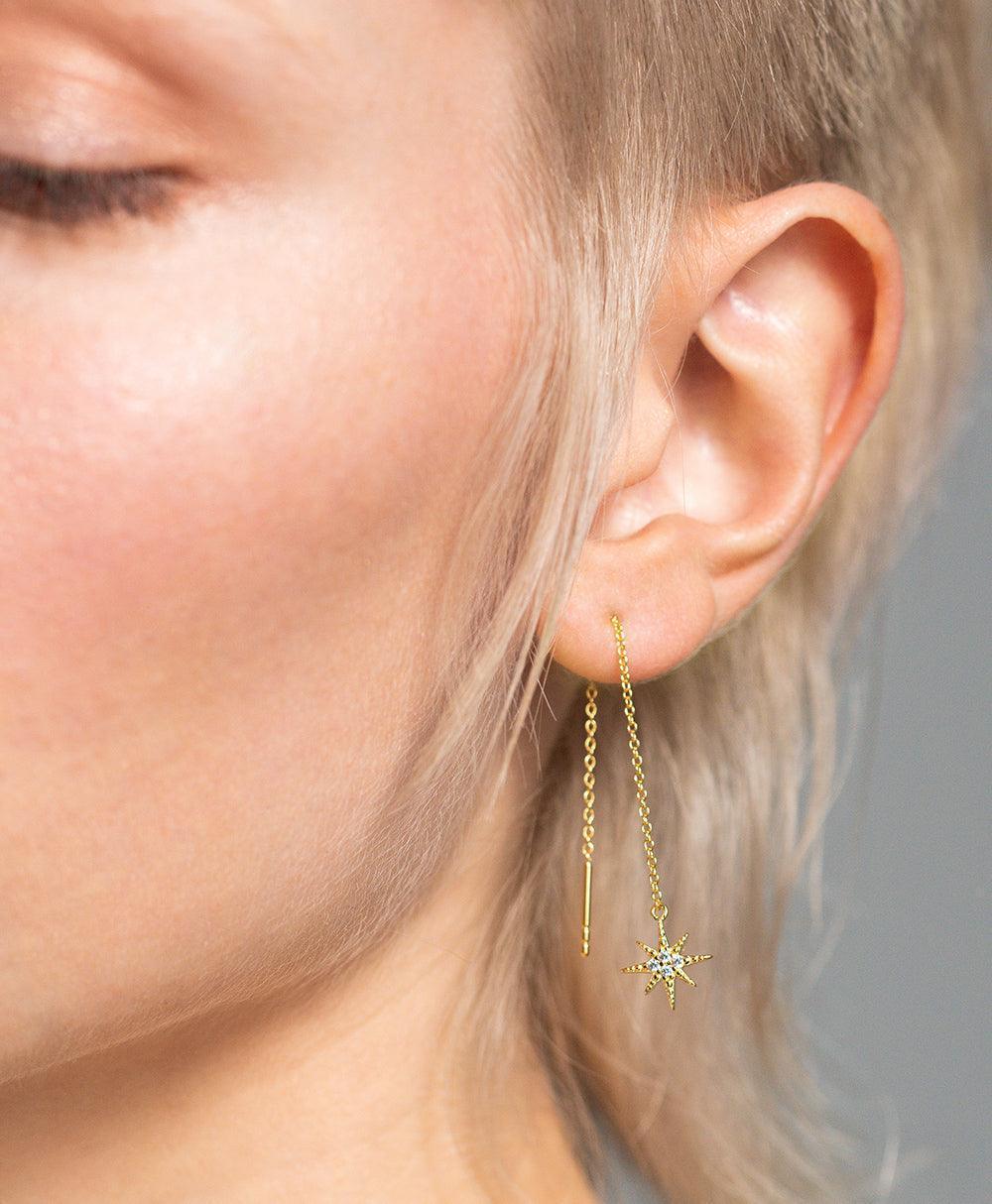Selma Earrings 18ct Gold Plated、mySite、botmansion