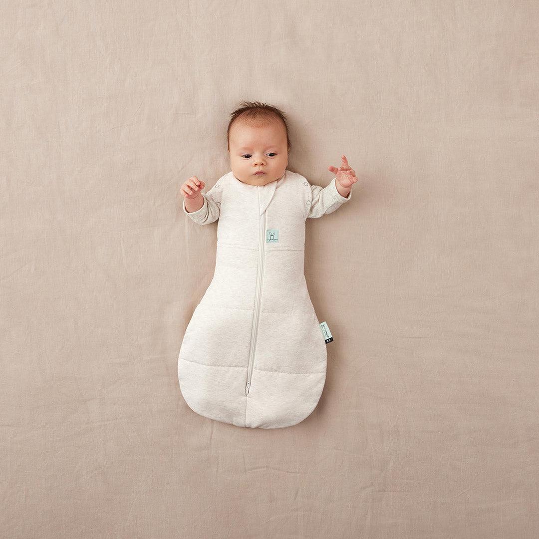  ergoPouch Organic Winter Cocoon Swaddle Sleeping Bag - 2.5 TOG - Oatmeal、mySite、merchandisen