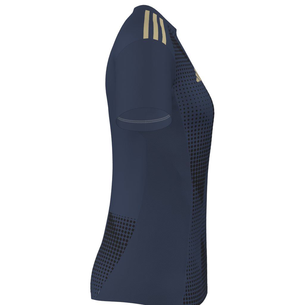 adidas EAFC WOMENS Custom Tiro 25 Competition Match Jersey - Navy、mySite、noshort