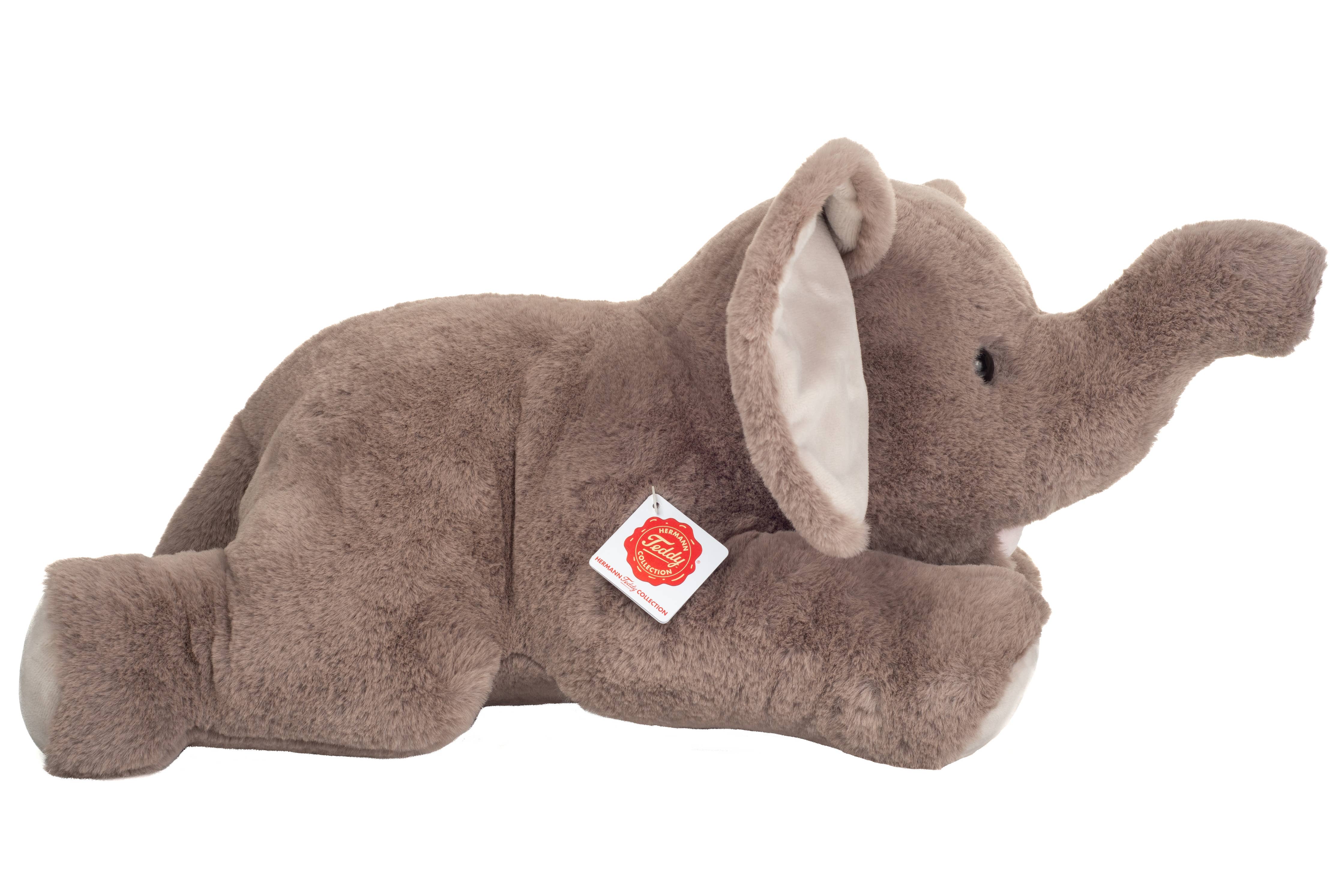 Large Plush Floppy Elephant Lying 55 cm by Teddy Hermann、mySite、g9winljtr