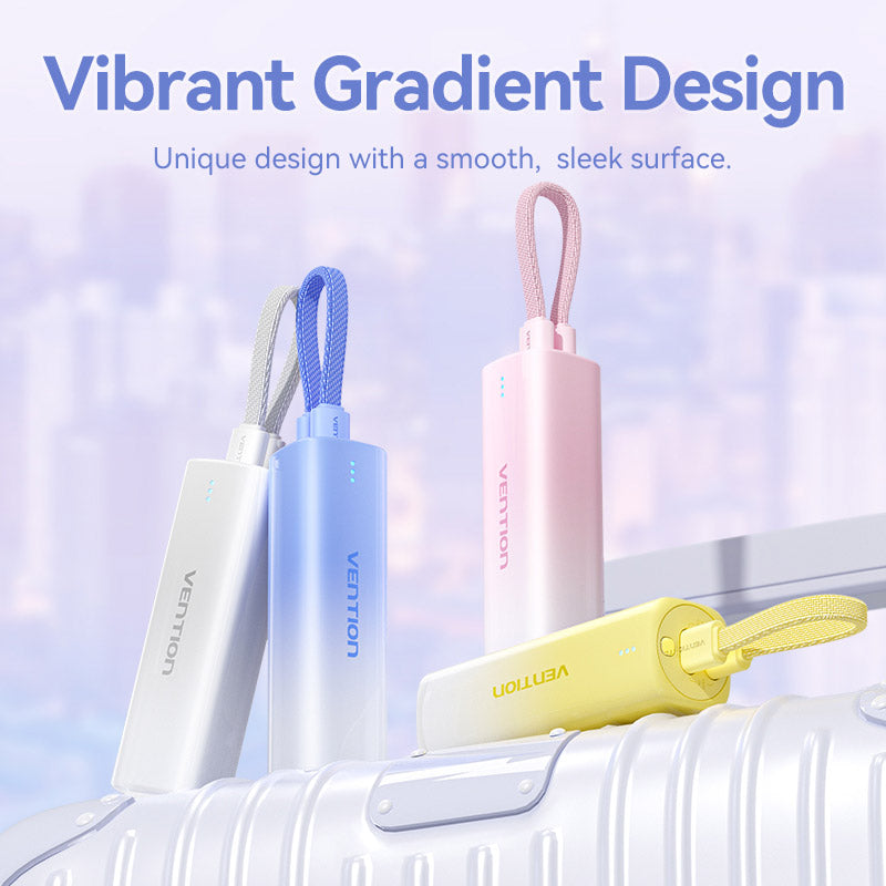 Vention 5000mAh Power Bank 20W、mySite、fannypackpong