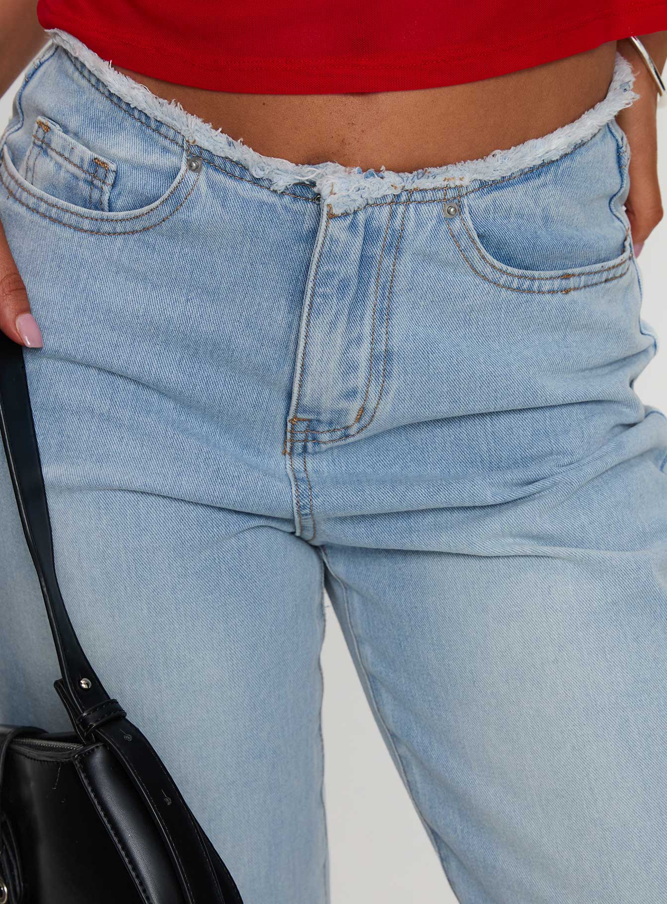 Hawke Frayed Jeans Mid Blue、mySite、solidvoid